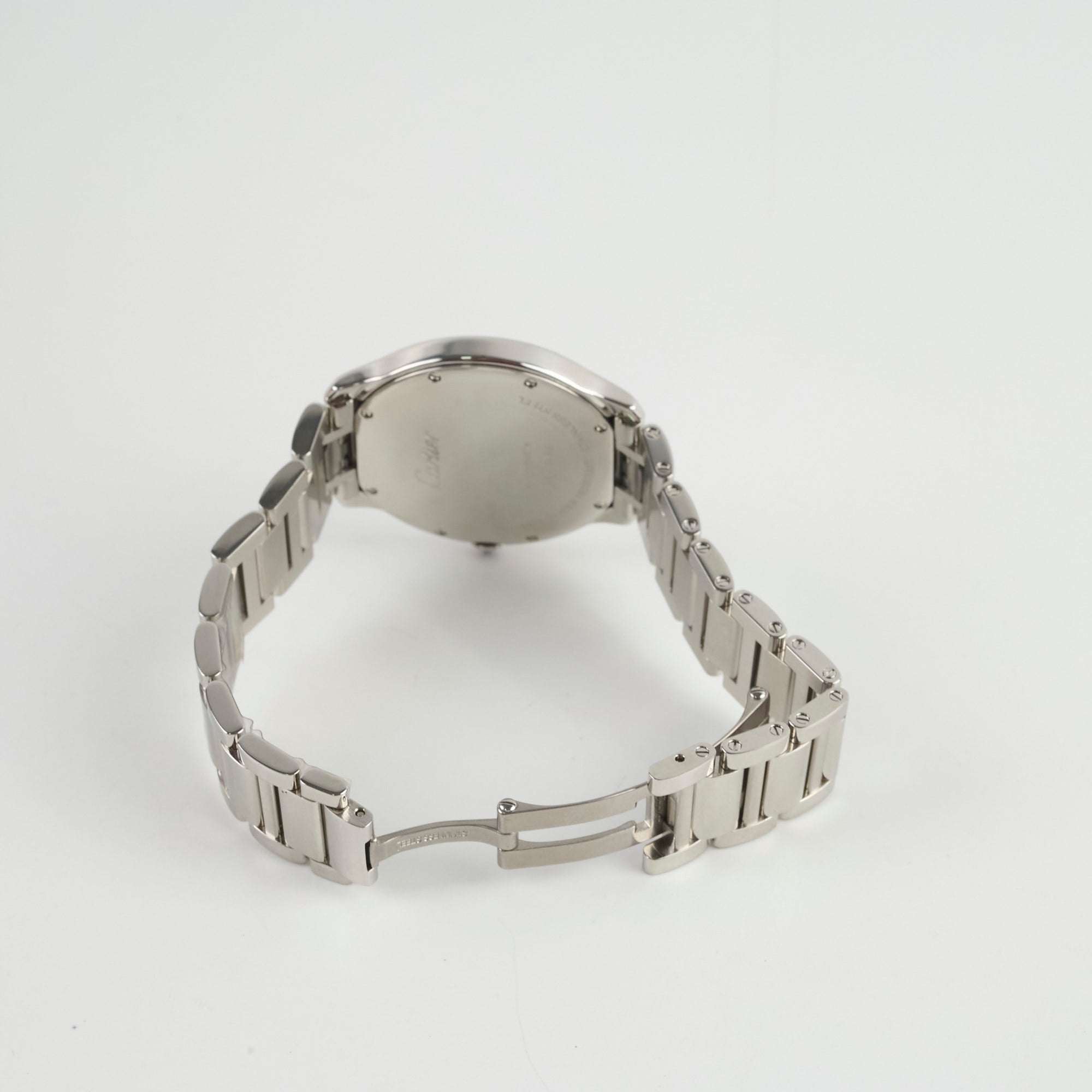 Cartier Ronda Must De Watch 36mm Stainless Steel WSRN0034 - Luxury Dress Watch for Women, Perfect for Business, Parties & Special Occasions