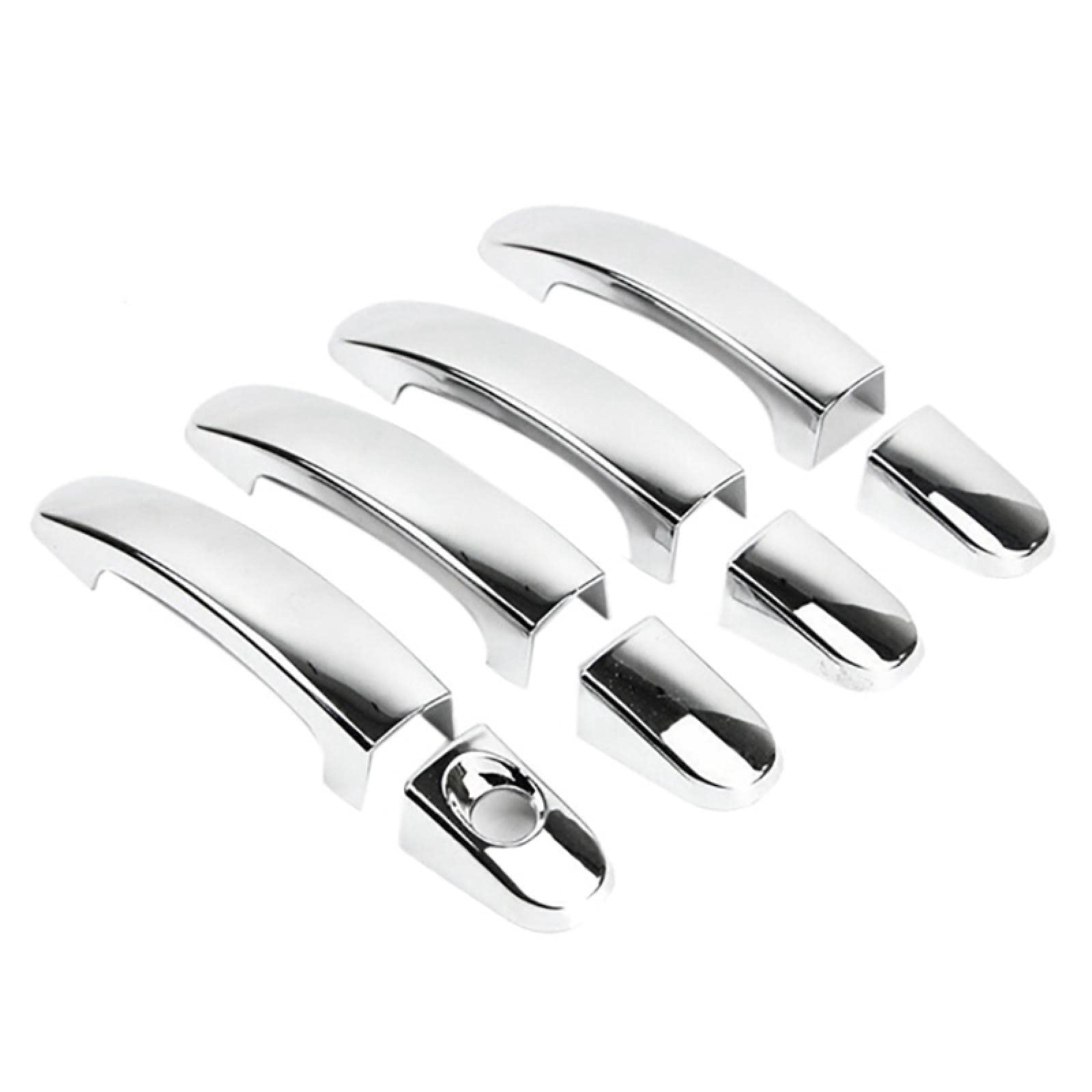 Chrome Door Handle Cover Trim for Ford Ranger & Everest 2012-2023 - Exterior Car Accessories (4PCS) - Upgrade Your Vehicle's Style & Protection for Daily Driving & Off-Road Adventures