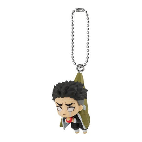 Demon Slayer Pinch & Connect Vol. 3 - Bandai 1 Inch Mini Figure Keychain | Anime Collectible for Backpacks, Cosplay & Gifts