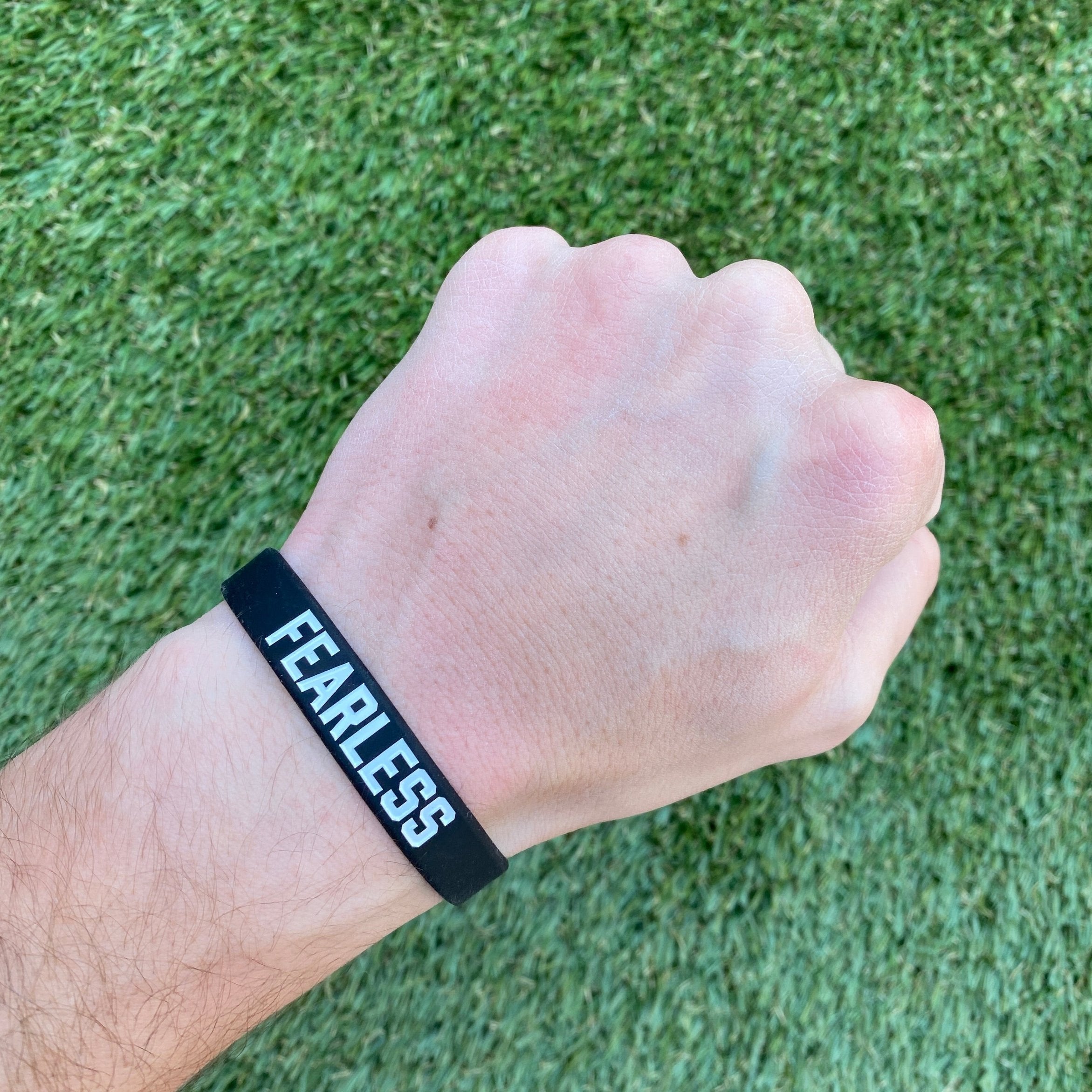 FEARLESS Wristband - Stylish & Durable Sports Wristbands for Running, Gym Workouts & Outdoor Activities