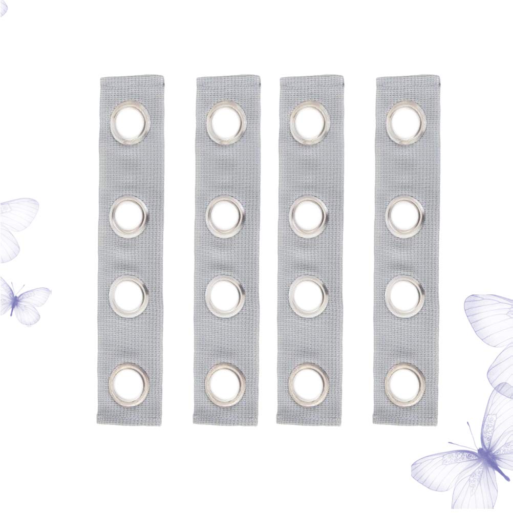 4-Pack Crab Plate Clothes Connectors - Heavy Duty Clothes Hooks with Multiple Holes for Hanging Clothes, Towels & Mini Backpacks - Perfect for Closet Organization, Laundry Room & Dorm Storage