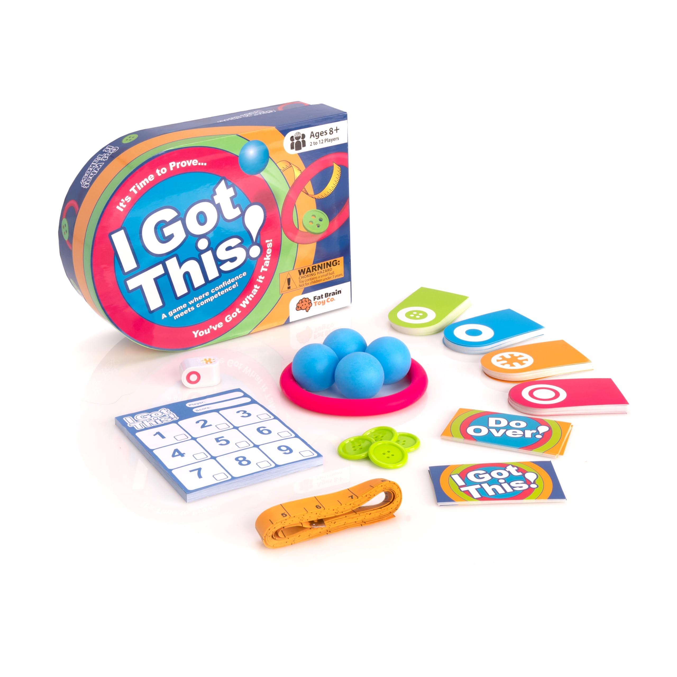 Fat Brain Toys I Got This! Fun Family Board Game for Kids & Adults - Perfect for Parties, Game Nights & Learning Social Skills