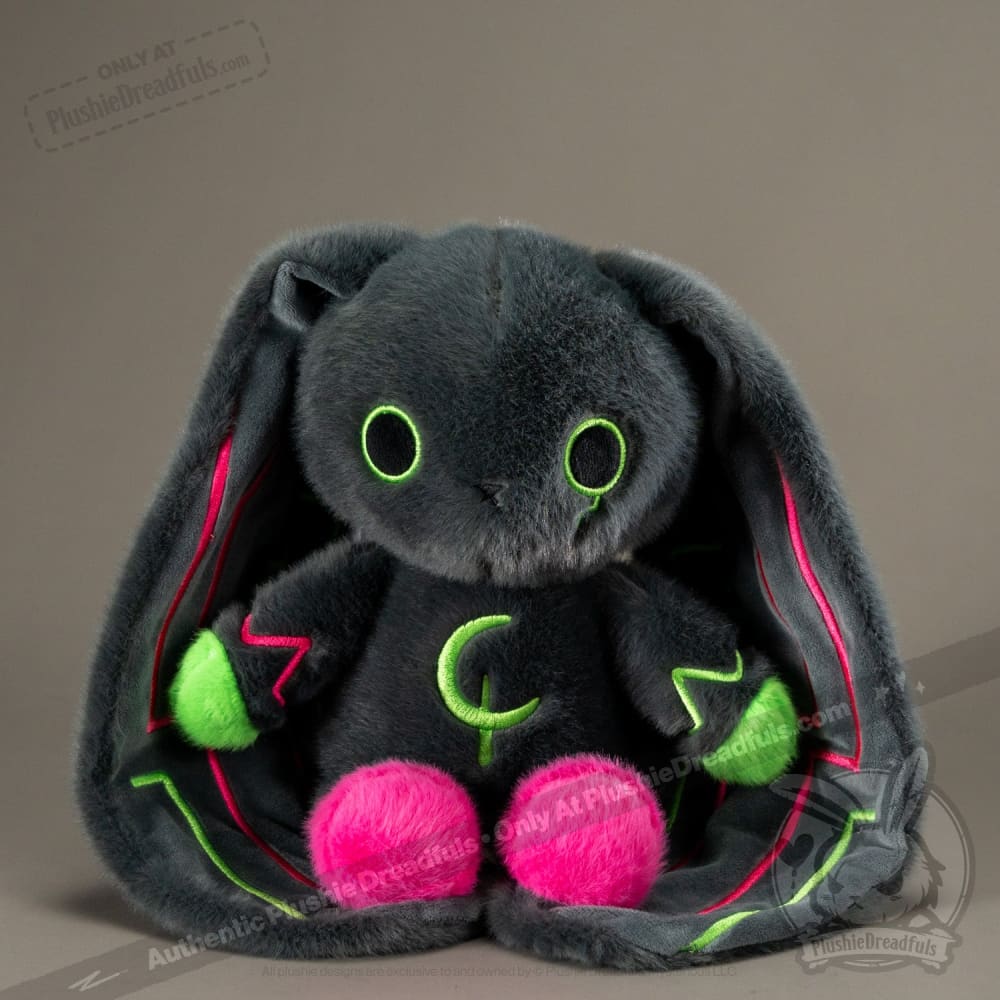 Plushie Dreadfuls DPDR Rabbit Stuffed Animal - Soft Plush Toy for Anxiety Relief, Mental Health Awareness & Comfort | Perfect Gift for Therapy, PTSD Support & Emotional Wellness
