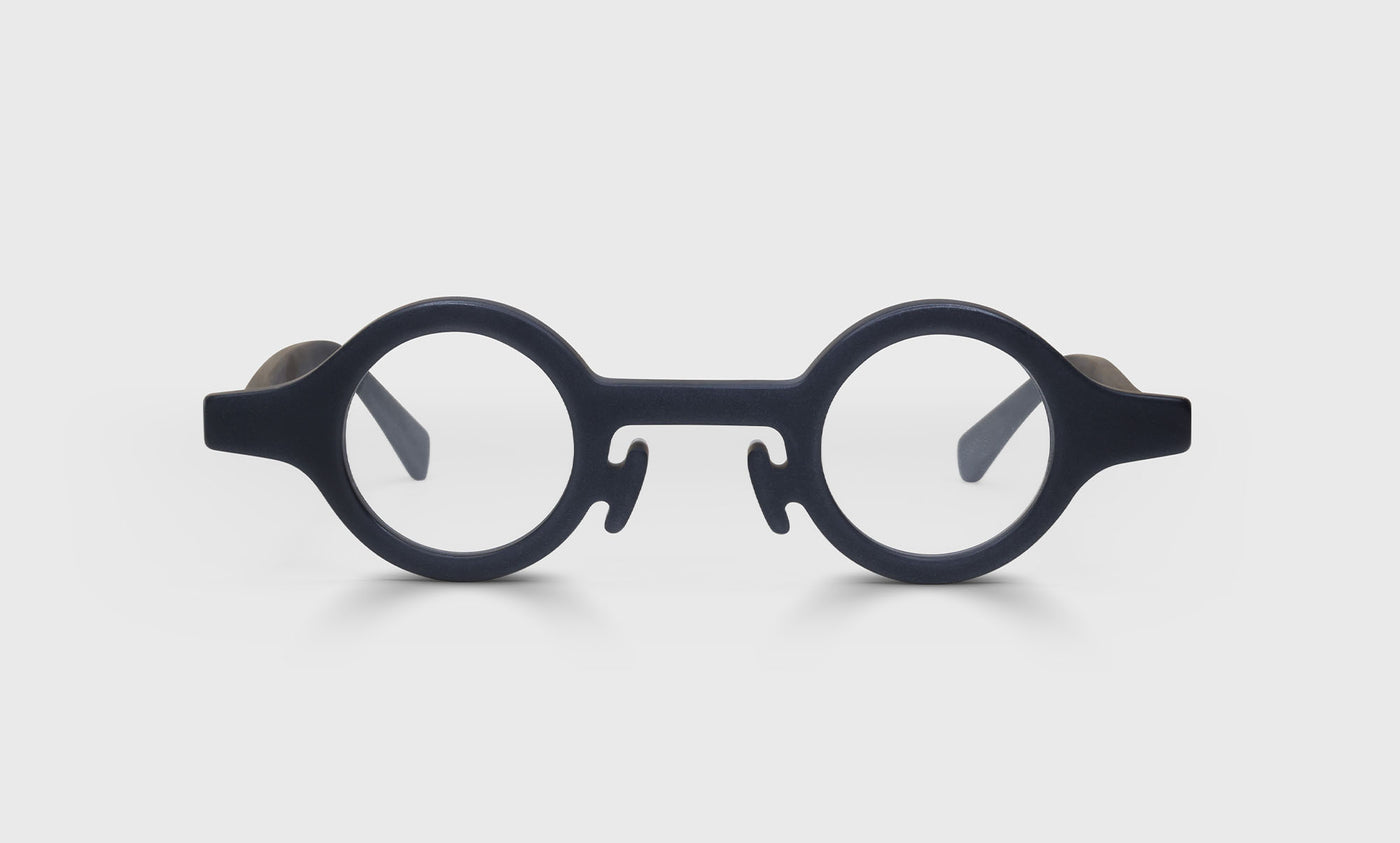 Wackadoodle Color 00 Matte Black Glasses - Stylish Matte Black Frame with Front and Temples for Men & Women | Perfect for Reading, Driving, and Fashion Accessories