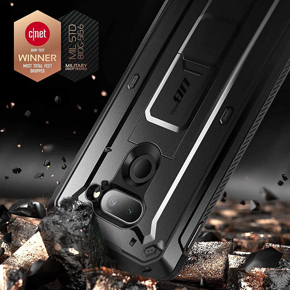 LG Q70 Unicorn Beetle Pro Rugged Case - Heavy Duty Shockproof Cover with Built-in Screen Protector for LG Q70 Phone - Perfect for Outdoor, Construction & Extreme Sports Use