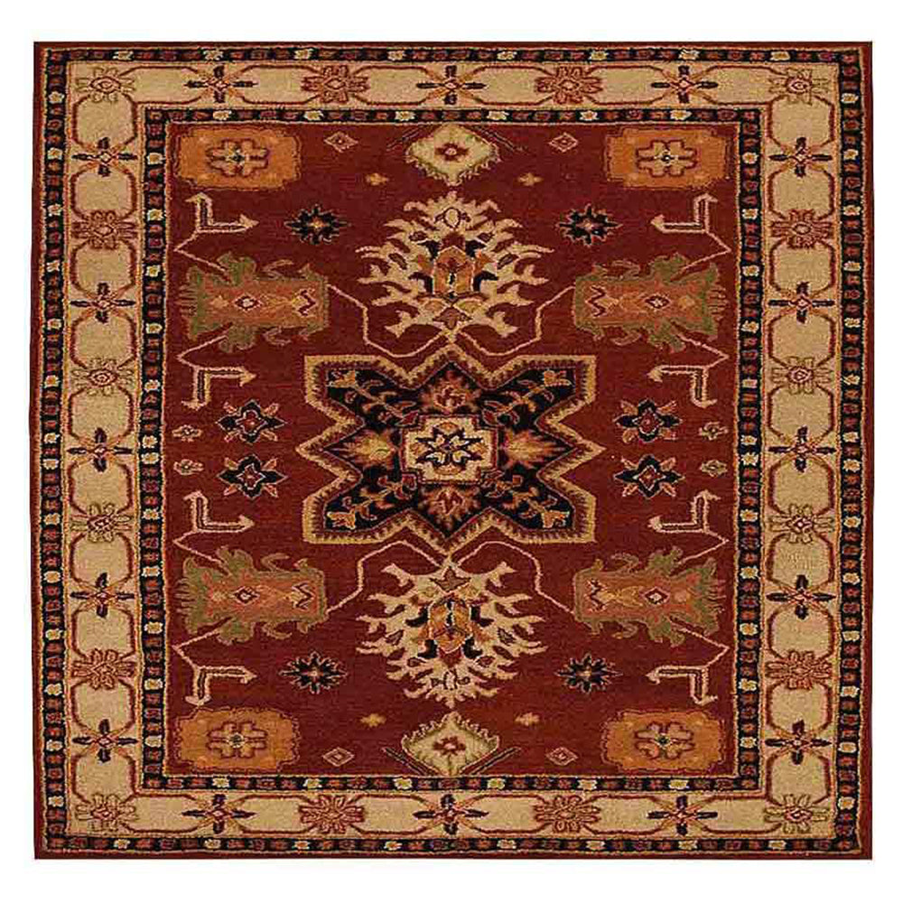 Premium Sarugh Hand Tufted Wool Rug - Soft & Durable Persian-Style Area Rug for Living Room, Bedroom, or Office Decor