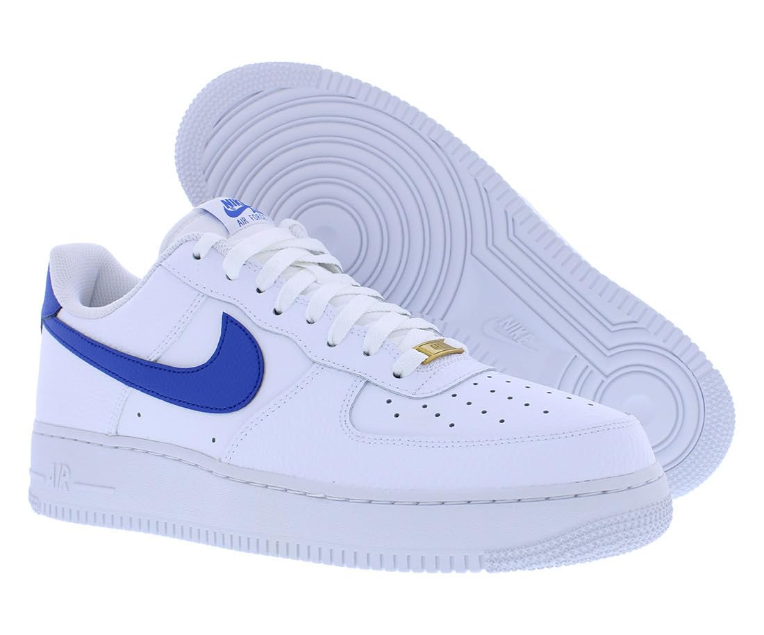 Nike Air Force 1 '07 Low Top Unisex Sneakers - Classic White Casual Shoes for Men & Women | Perfect for Streetwear, Gym & Everyday Fashion