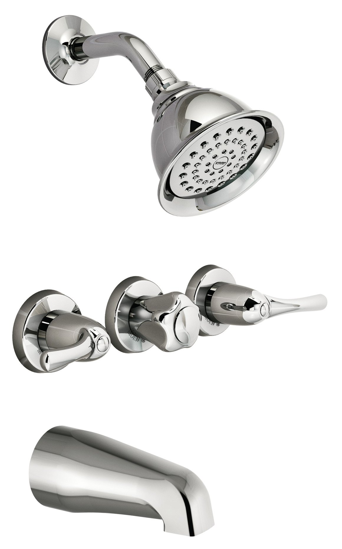 Moen 82403EP 82663/82403 Chrome Tub and Shower Trim Kit - Bathroom Faucet Replacement for Bathtub & Shower Installation