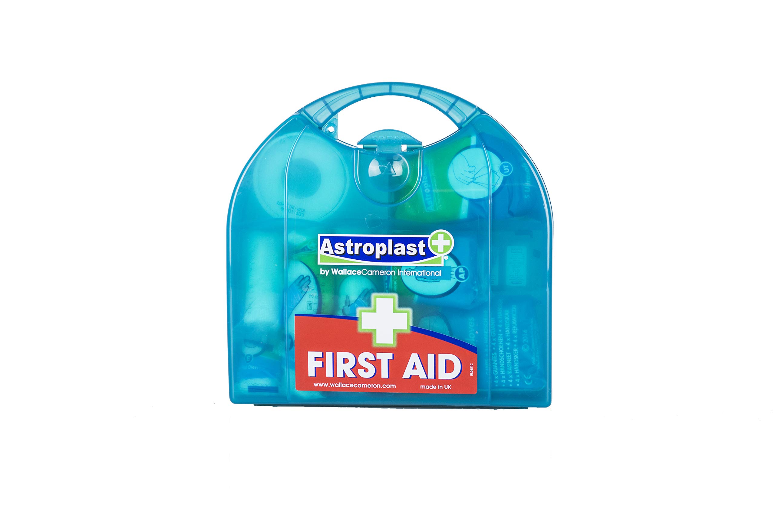 Piccolo General Purpose First Aid Dispenser - 510g (18oz) | Compact & Portable for Home, Office, Travel & Emergency Kits | Essential Medical Supply for Cuts, Burns & Minor Injuries