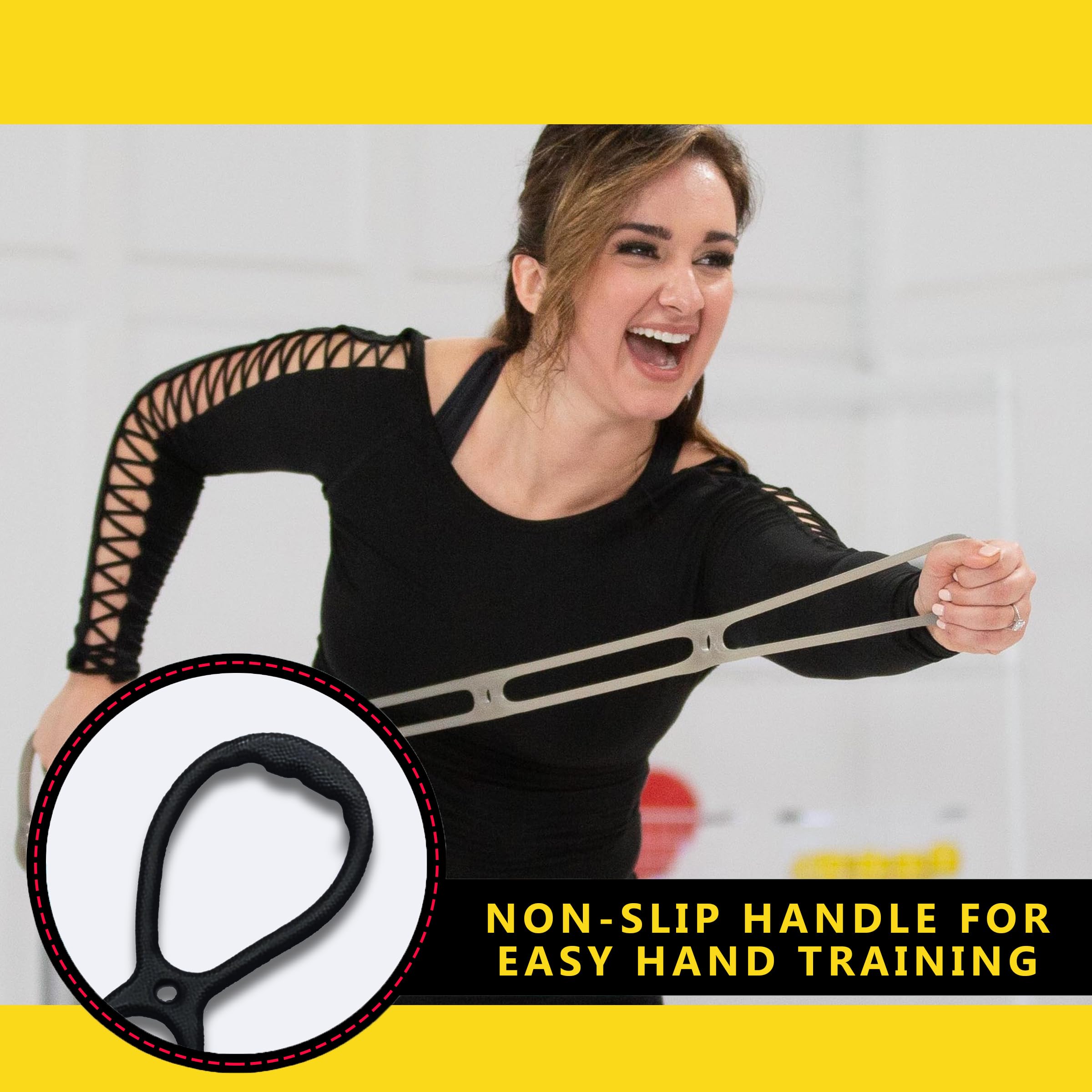 7-Ring Adjustable Resistance Bands for Home Workouts - Walk at Home Exercise Bands for Fitness, Strength Training & Recovery - Perfect for Indoor Walking Programs, Physical Therapy & Stretching Routines