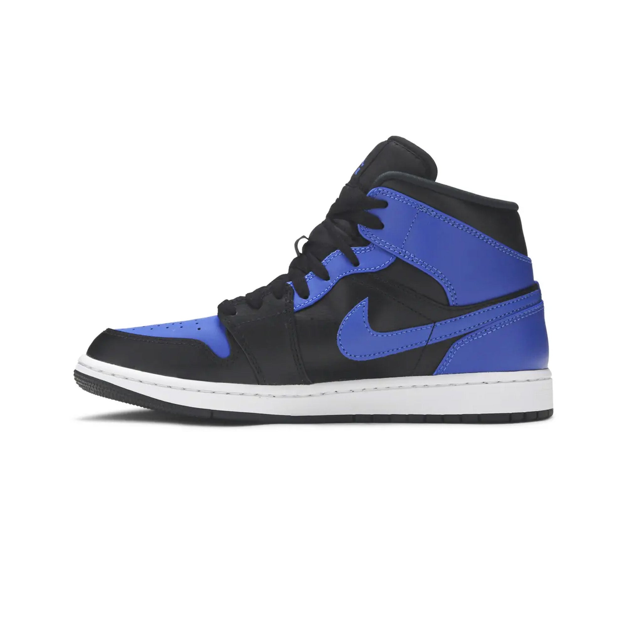 Air Jordan 1 Mid 'Hyper Royal' Men's Basketball Shoes - Stylish Sneakers for Casual Wear, Street Fashion & Sports Performance