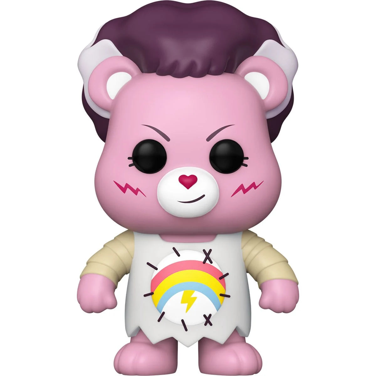 Funko Pop! Vinyl Figure #1626 - Care Bears x Universal Monsters Cheer Bear as Bride of Frankenstein | Collectible Toy for Horror Fans & Care Bears Lovers | Perfect for Display, Gifts, and Pop Culture Collections
