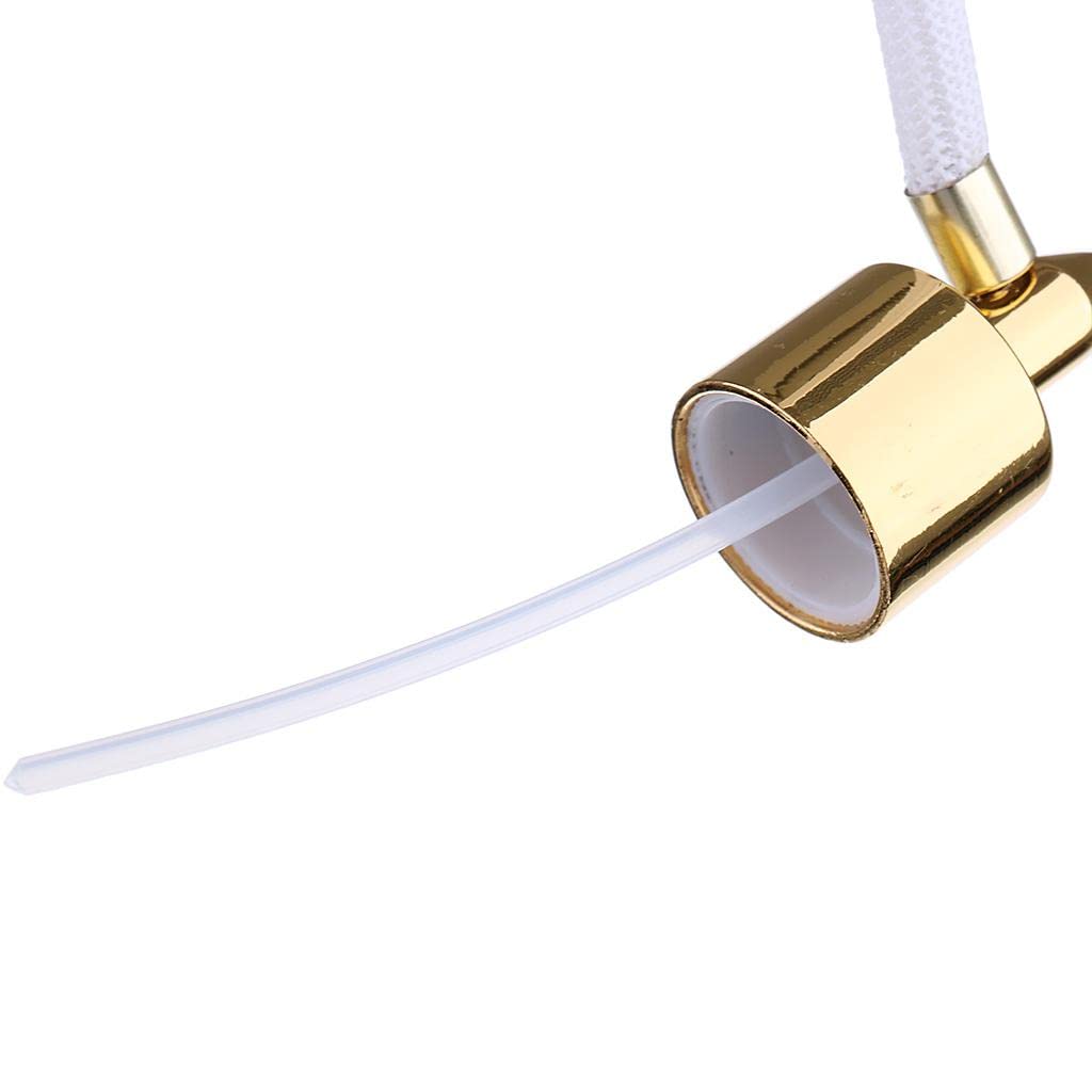 Vintage Perfume Bottle Tube with 18mm White Bulb - 2 Pack | Refillable Glass Perfume Atomizer for Travel, Purse & Gift Giving | Elegant Fragrance Dispenser for Women & Men