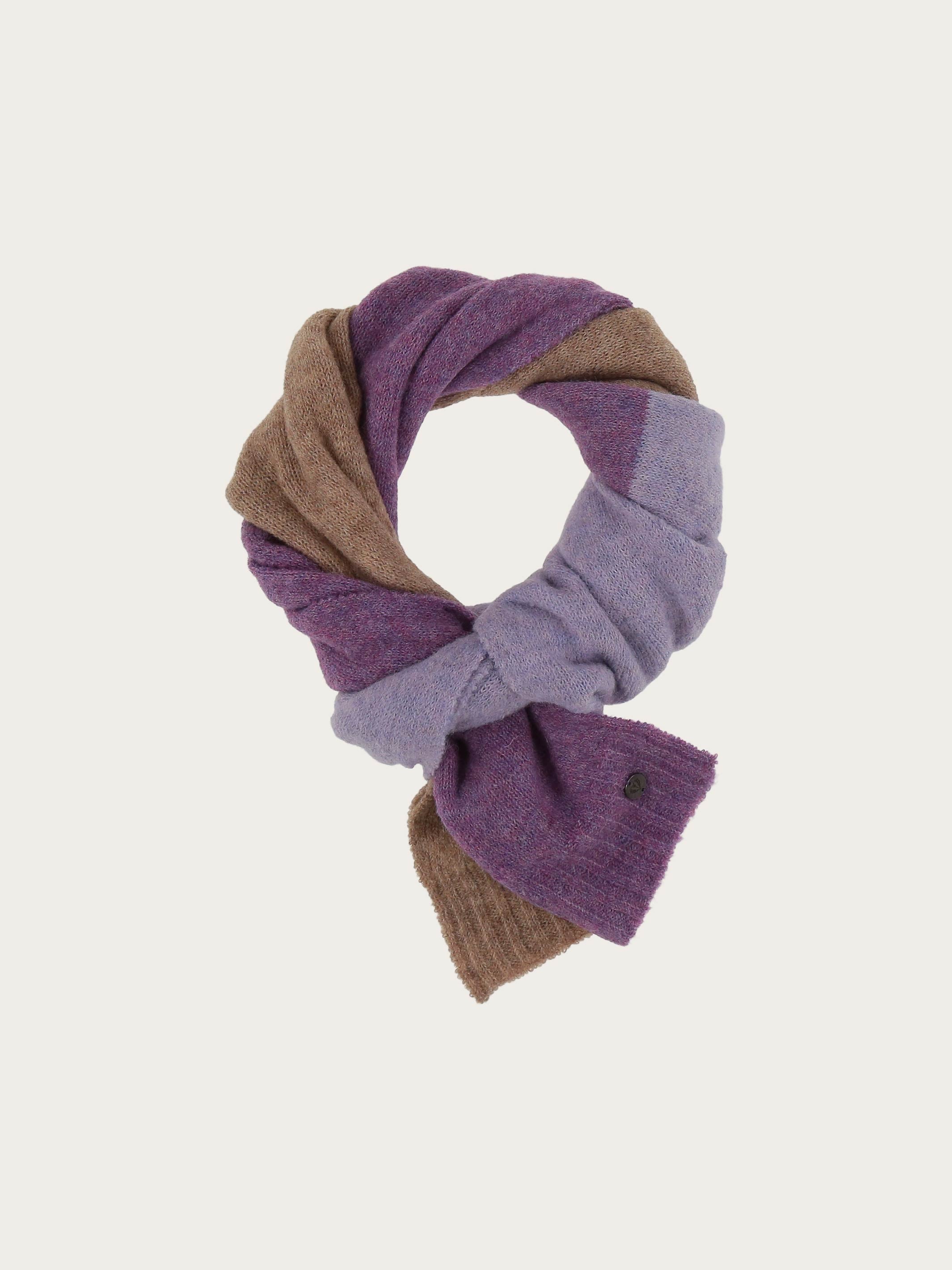 Sustainable Recycled Block Stripe Scarf - Eco-Friendly Fashion Accessory for Women & Men | Perfect for Winter, Fall & Casual Outfits