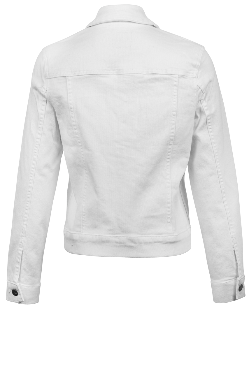 Joe's Jeans White Denim Jacket for Women & Men | Classic Lightweight Denim Jacket | Casual Outfit, Streetwear, Spring & Fall Fashion