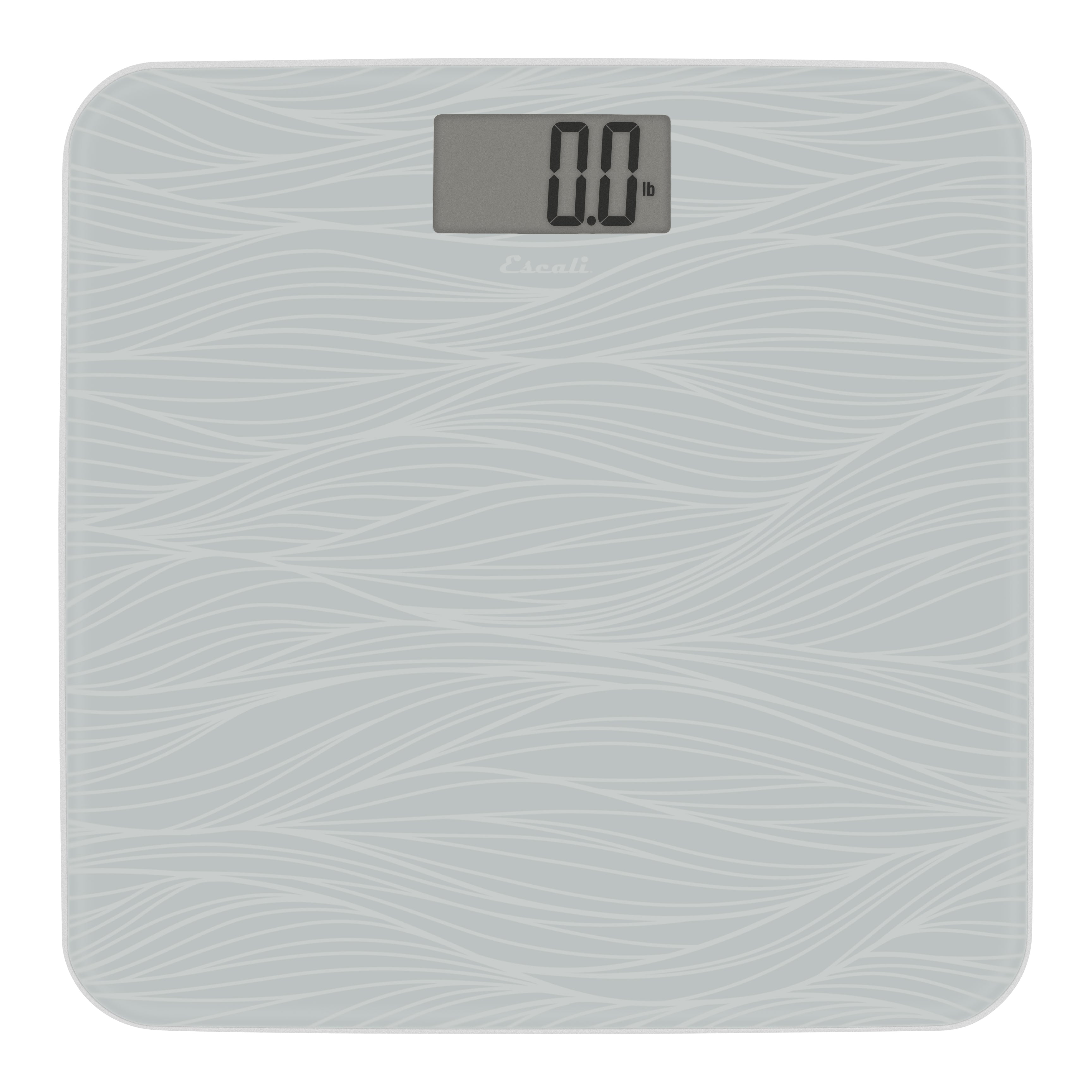 Glass Waves Digital Body Weight Scale - Accurate Bathroom Scale for Home Use, Fitness Tracking, and Health Monitoring