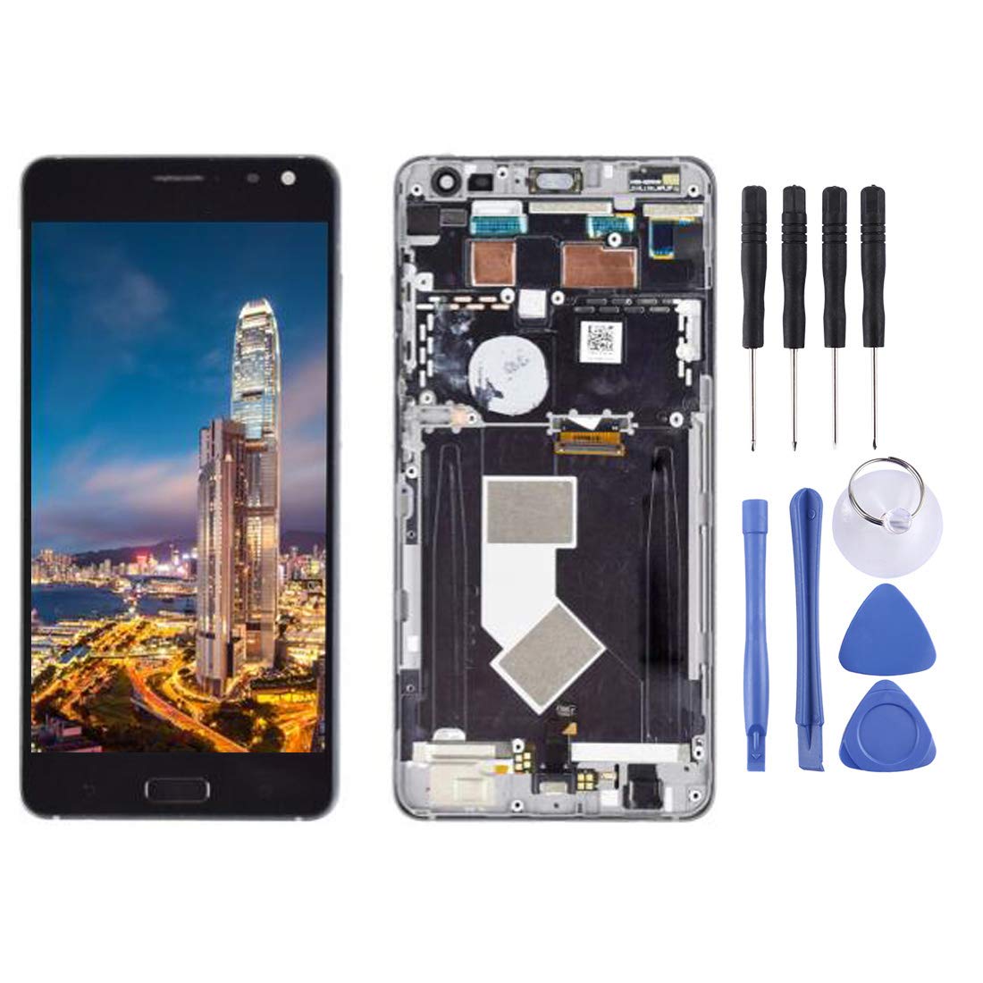 ASUS ZenFone AR ZS571KL VK570KL LCD Screen Replacement - Full Assembly with Frame & Digitizer - High Quality Display for DIY Phone Repair | Perfect for Cracked Screen Replacement & Home Fixing Projects