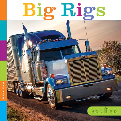 Big Rigs Toy Trucks for Kids - Durable Construction Vehicles for Boys & Girls - Perfect for Sandbox Play, Construction Pretend Play and Birthday Gifts