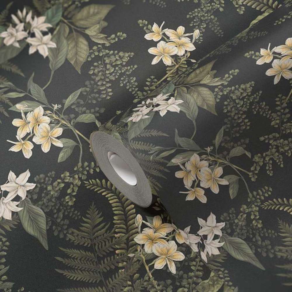 Drawn Into Nature: Flowers & Ferns Wall Art - Botanical Prints for Home & Office Decor - Perfect for Living Room, Bedroom, or Workspace