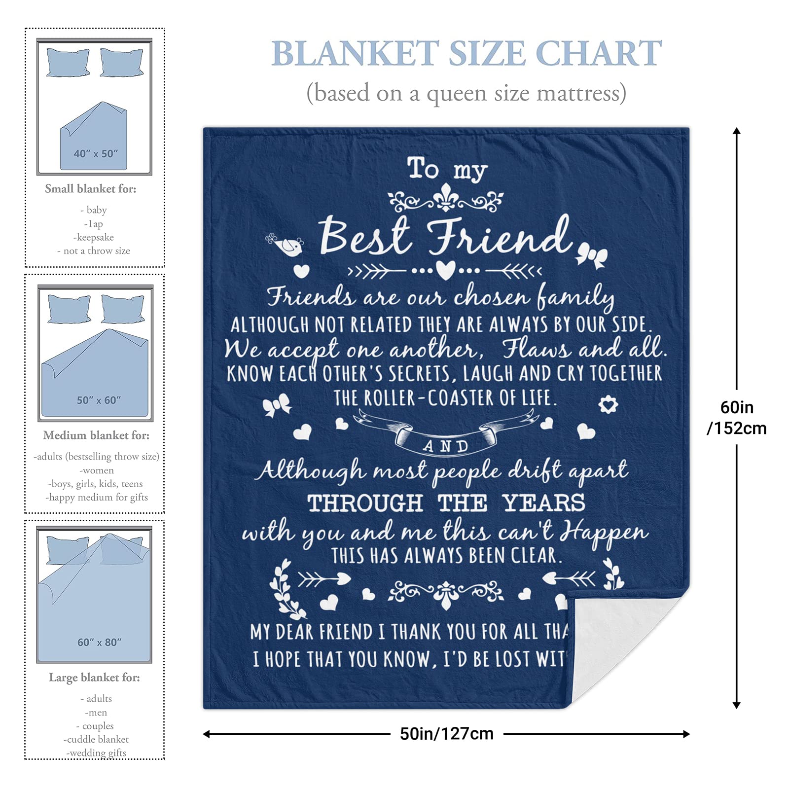 Best Friend Gifts for Women - Thoughtful 50