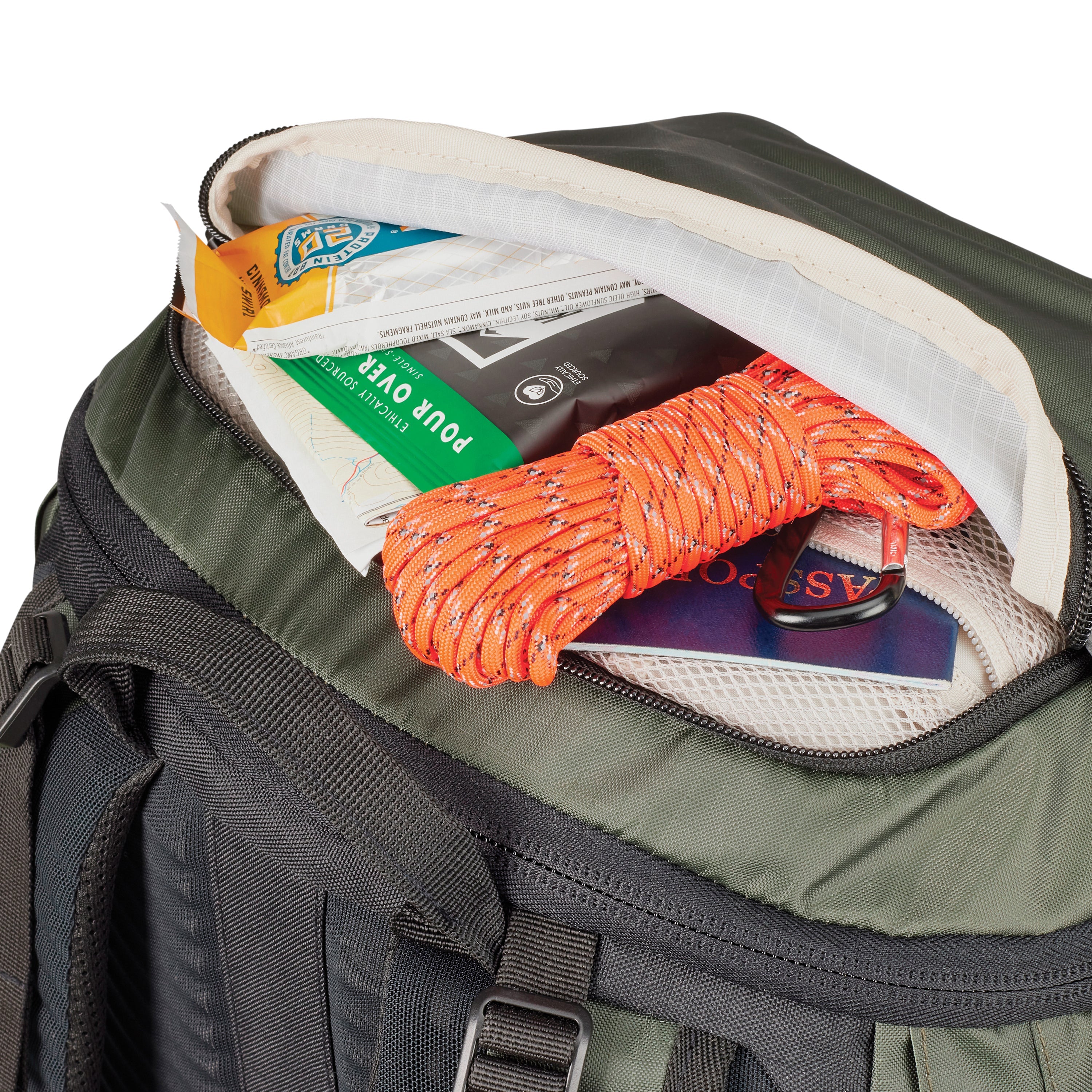 High Sierra Pathway 2.0 Frame Pack 45L Backpack - Lightweight Hiking Backpack for Men & Women, Durable Travel Backpack with Adjustable Straps, Forest Green/Black - Perfect for Camping, Hiking & Outdoor Adventures