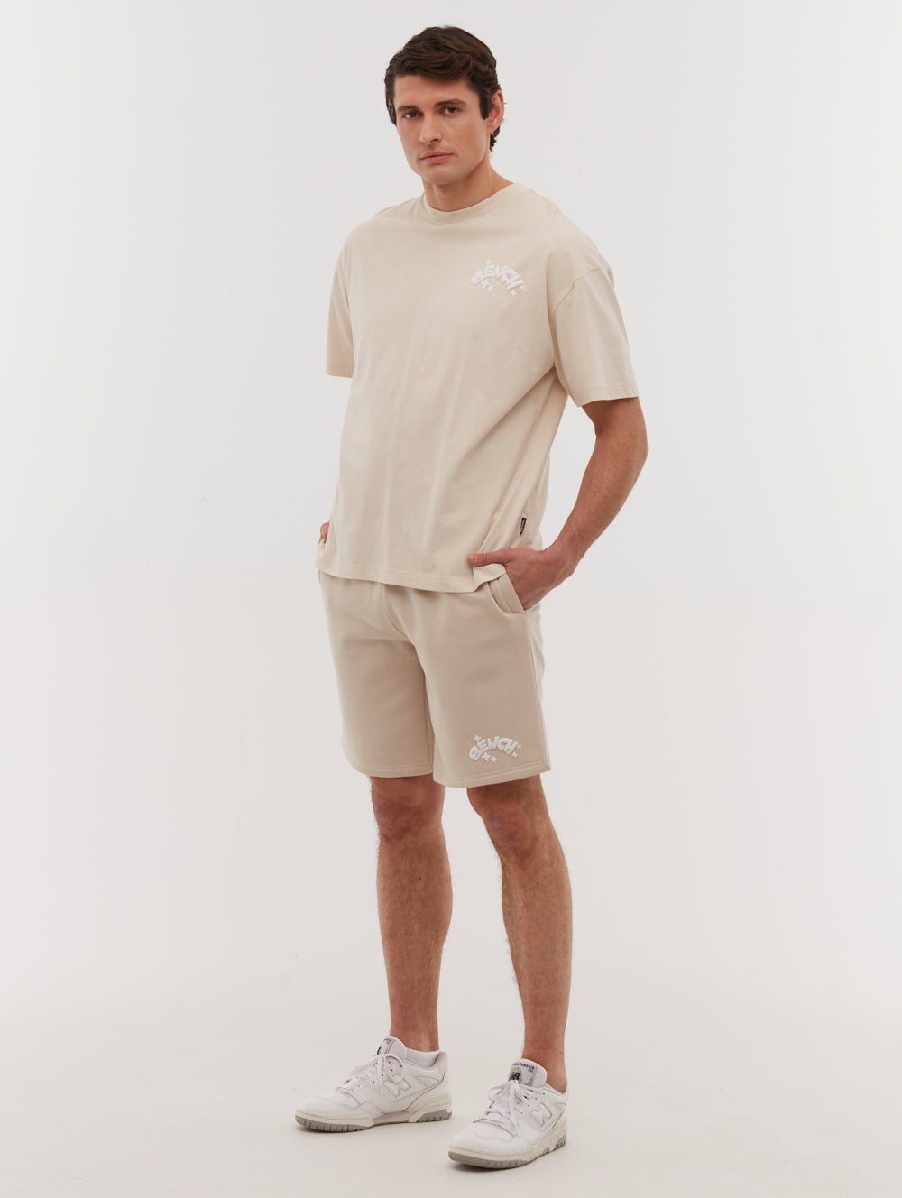 Elamo Men's Jogger Shorts - Comfortable Athletic Running Shorts with Pockets for Gym, Workout & Casual Wear