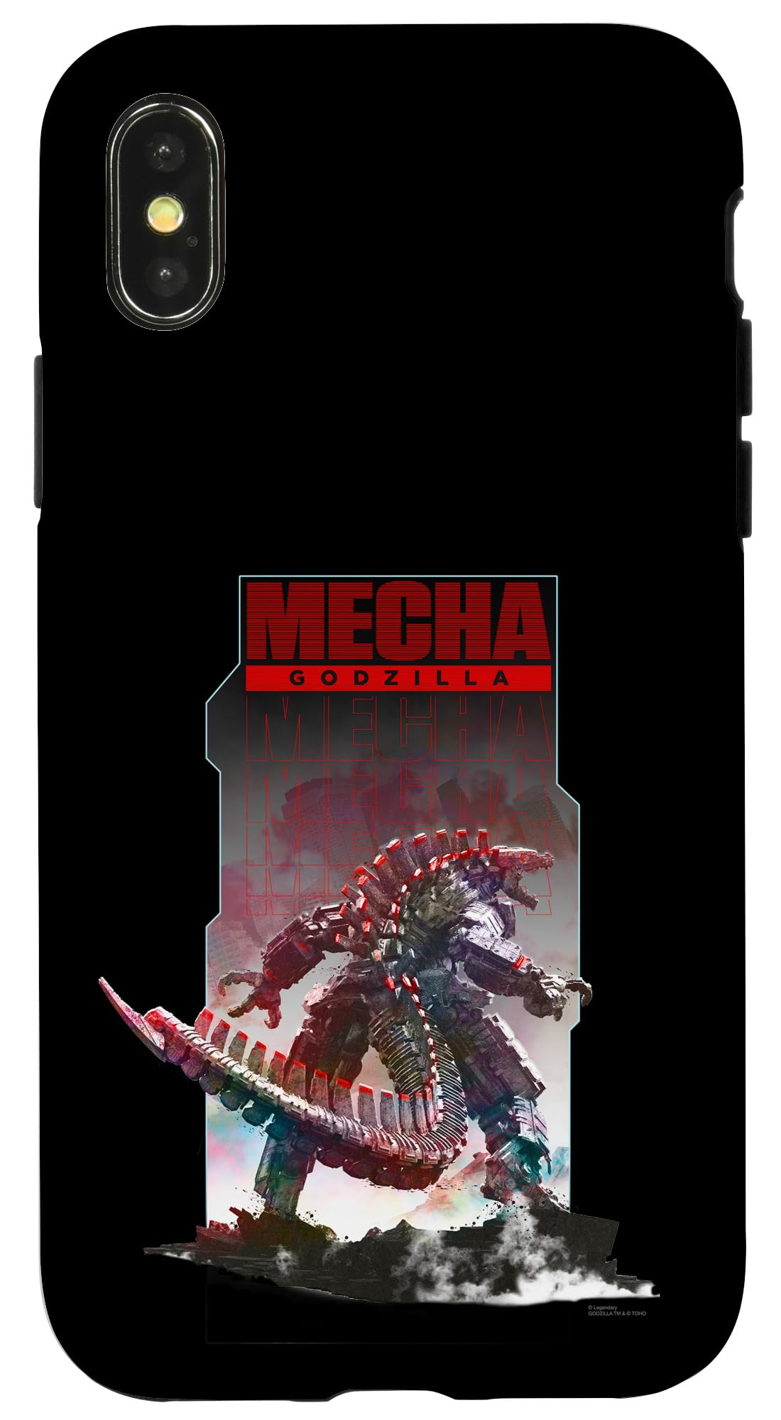 iPhone X/XS Godzilla vs Kong - Mechagodzilla Shockproof Phone Case for Protection | Perfect for Fans, Collectors & Movie Lovers