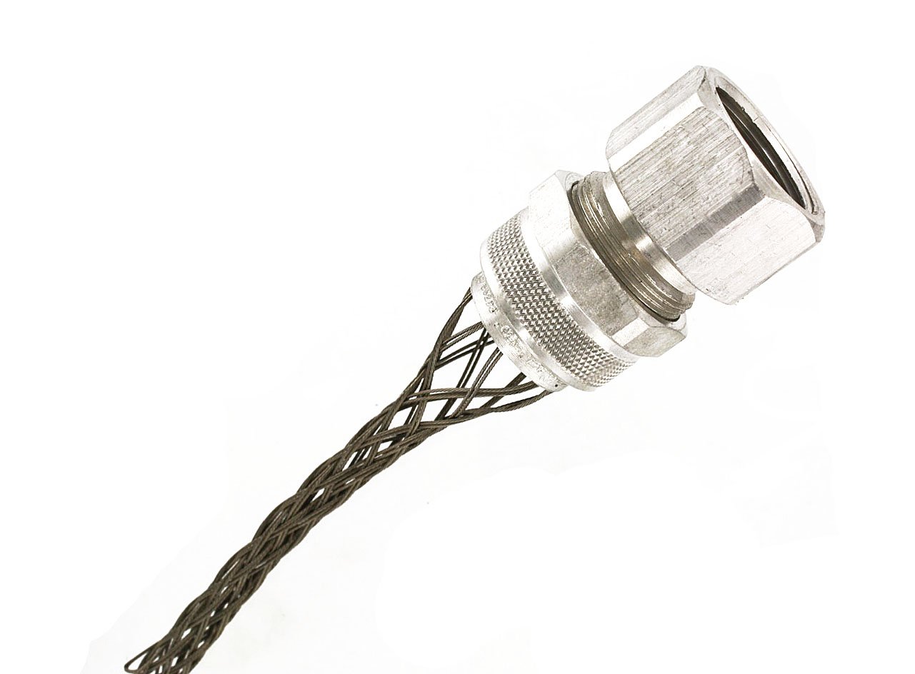 Leviton L7834 STR REL GP 1/2WVE .625-.750IN STR FEM - Heavy Duty Strain Relief Connector for Industrial Electrical Wiring & Cable Protection
