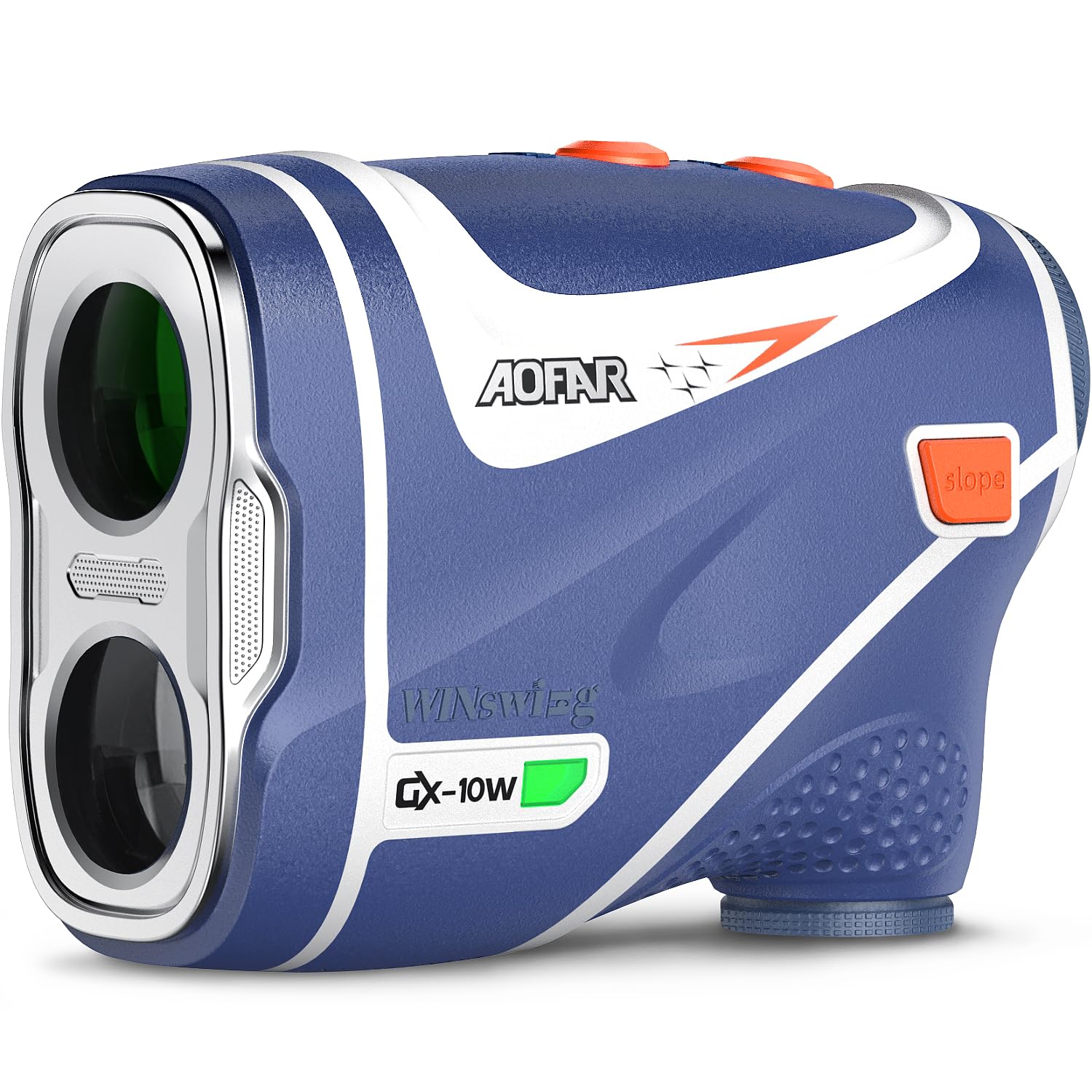 AOFAR GX-10W Golf Rangefinder with Auto RED Display, N52 Magnet Mount, Slope Switch & IPX4 Waterproof - Perfect for Golf Tournaments, Hunting & Outdoor Sports