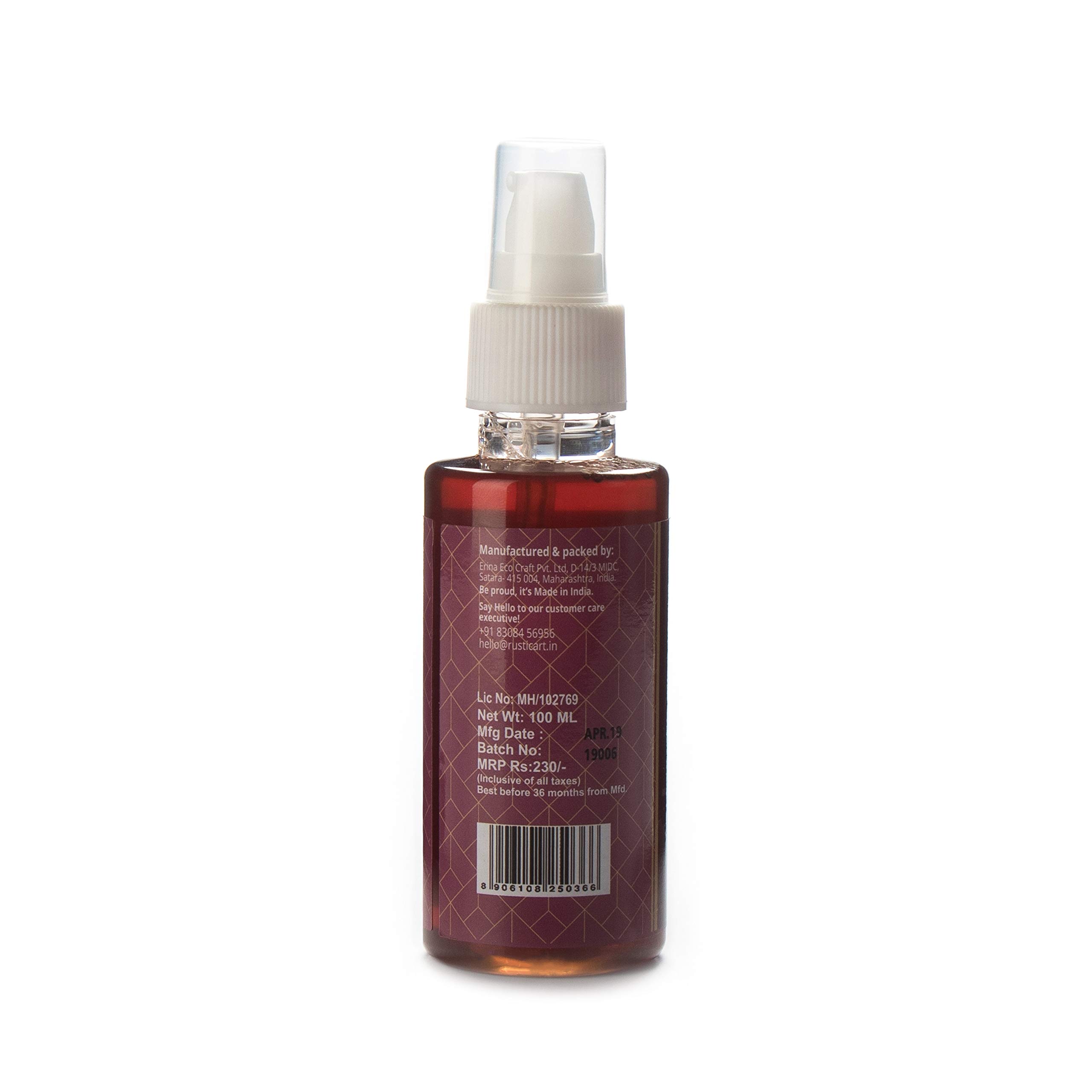Organic Rose Face Wash for Sensitive Skin - 100ml Natural & Gentle Cleanser for Daily Skincare Routine - Perfect for Dry & Acne-Prone Skin