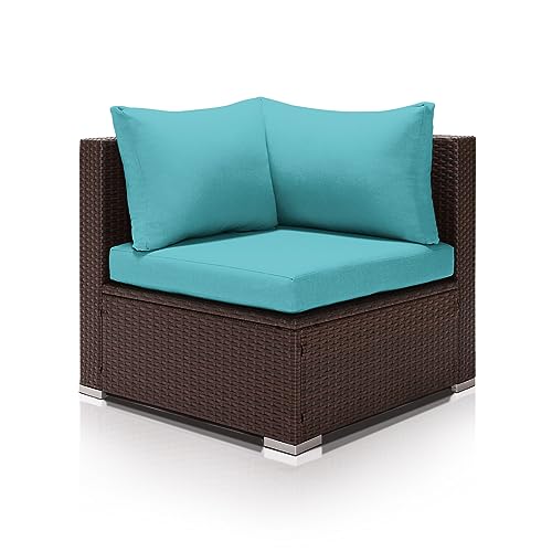Turquoise/Brown