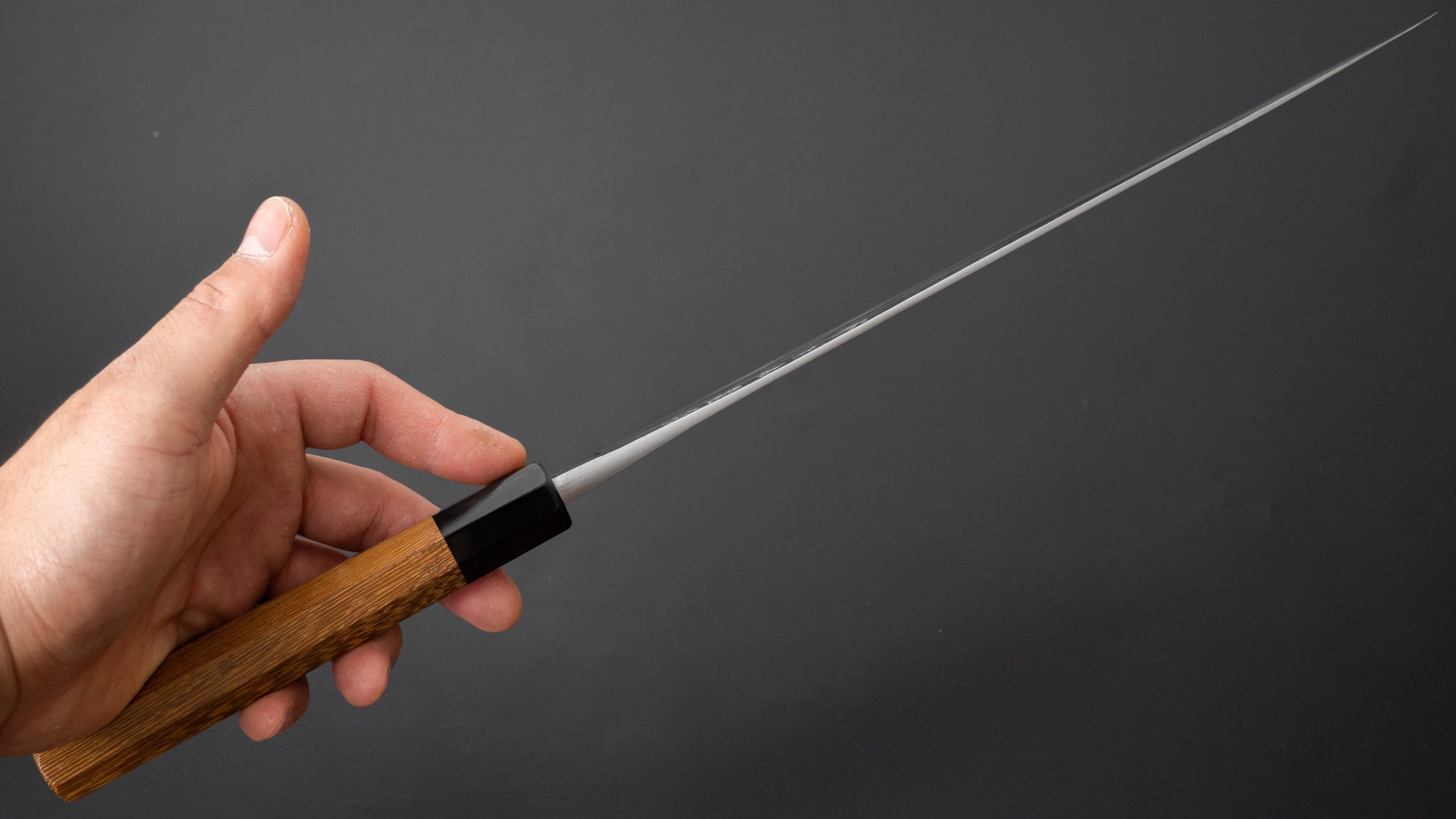 Premium Jiro Tsuchime Wa Sujihiki 270mm Japanese Slicing Knife - Taihei Tagayasan Wood Handle (#392) - Perfect for Sushi, Sashimi & Meat Carving
