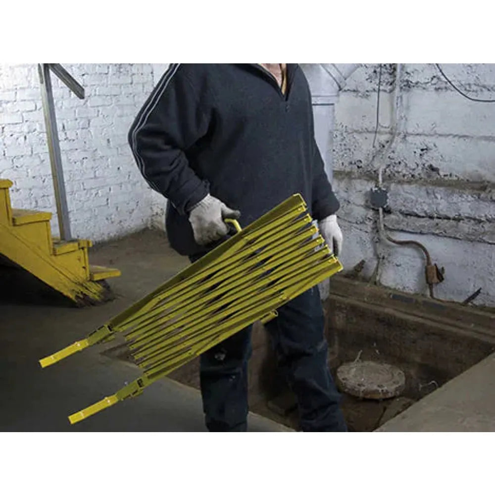 Heavy Duty Portable Aisle Security Gates - Adjustable Safety Barrier for Retail, Warehouse & Home Use - Perfect for Crowd Control and Child Safety