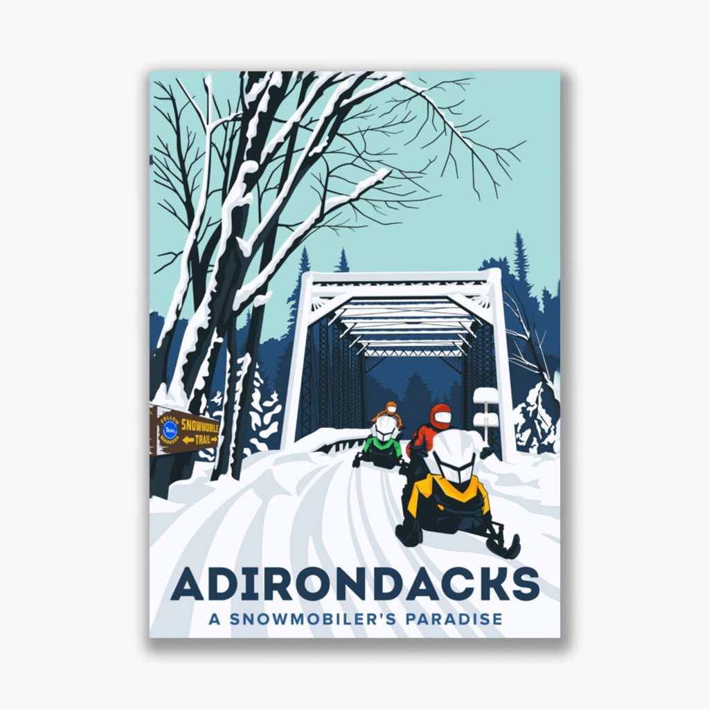 Snowmobiler's Paradise Stickers - Waterproof Vinyl Decals for Helmets, Snowmobiles & Gear - Perfect for Winter Sports Enthusiasts & Outdoor Adventures