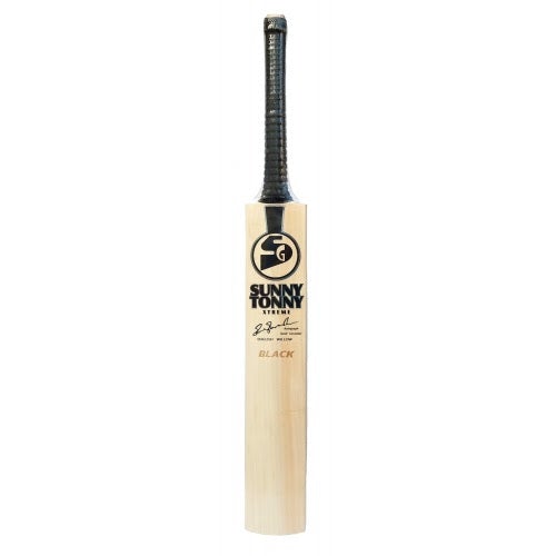 SG Sunny Tonny Xtreme Black English Willow Cricket Bat - Premium Grade for Professional Players - Perfect for Matches, Practice & Training Sessions