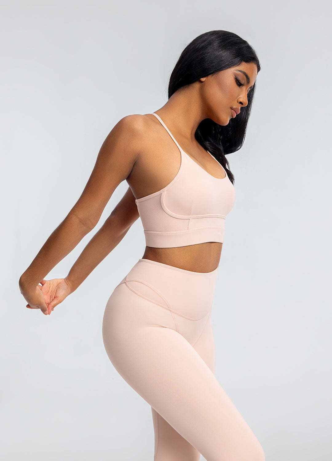 Seamless Crossback Bra for Women - Comfortable Support & No-Slip Design - Perfect for Yoga, Workouts & Everyday Wear