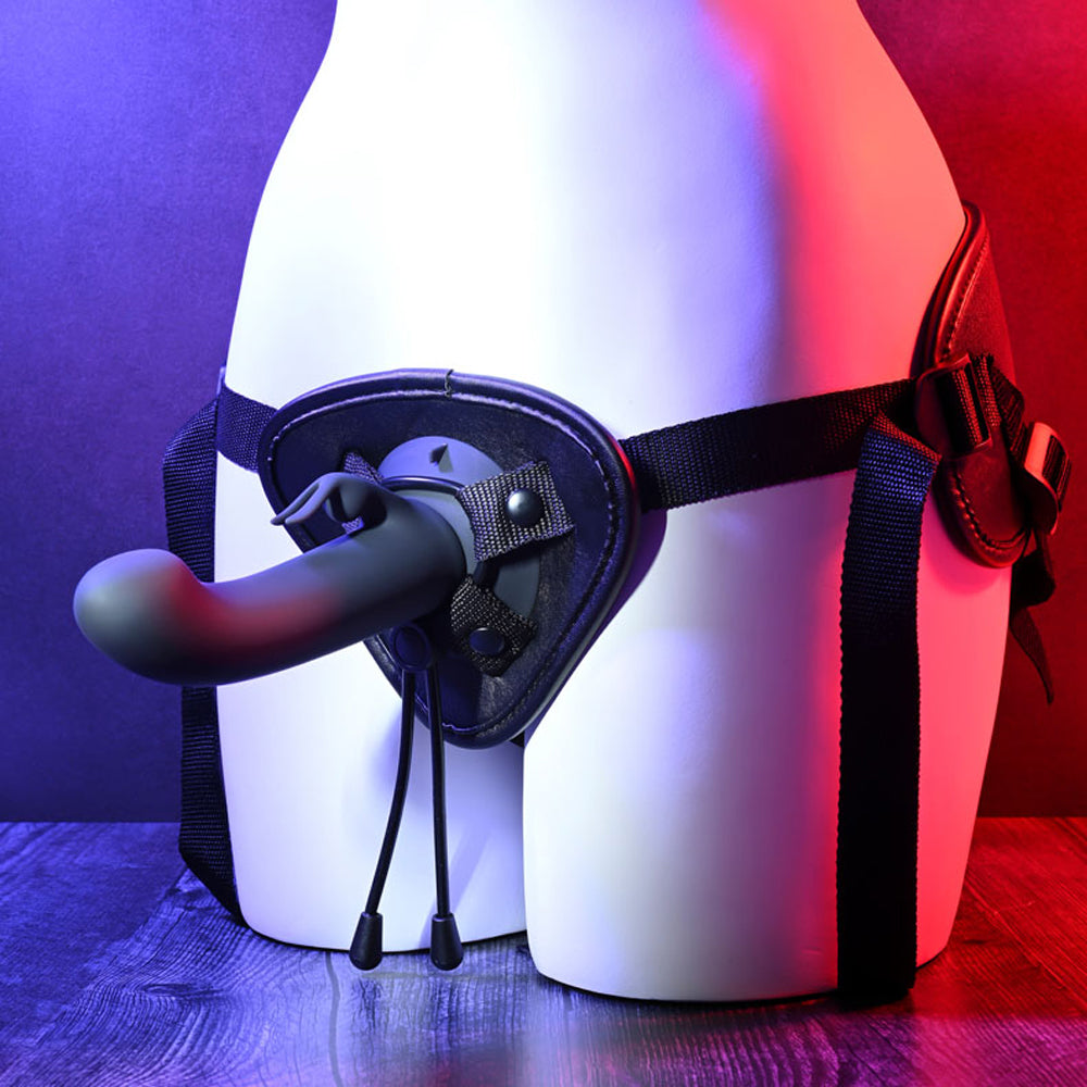 Premium Evolved Heavenly Harness with Dildo Sleeve Attachments & Wireless Remote Control - Perfect for Couples Play, BDSM, and Sensual Exploration