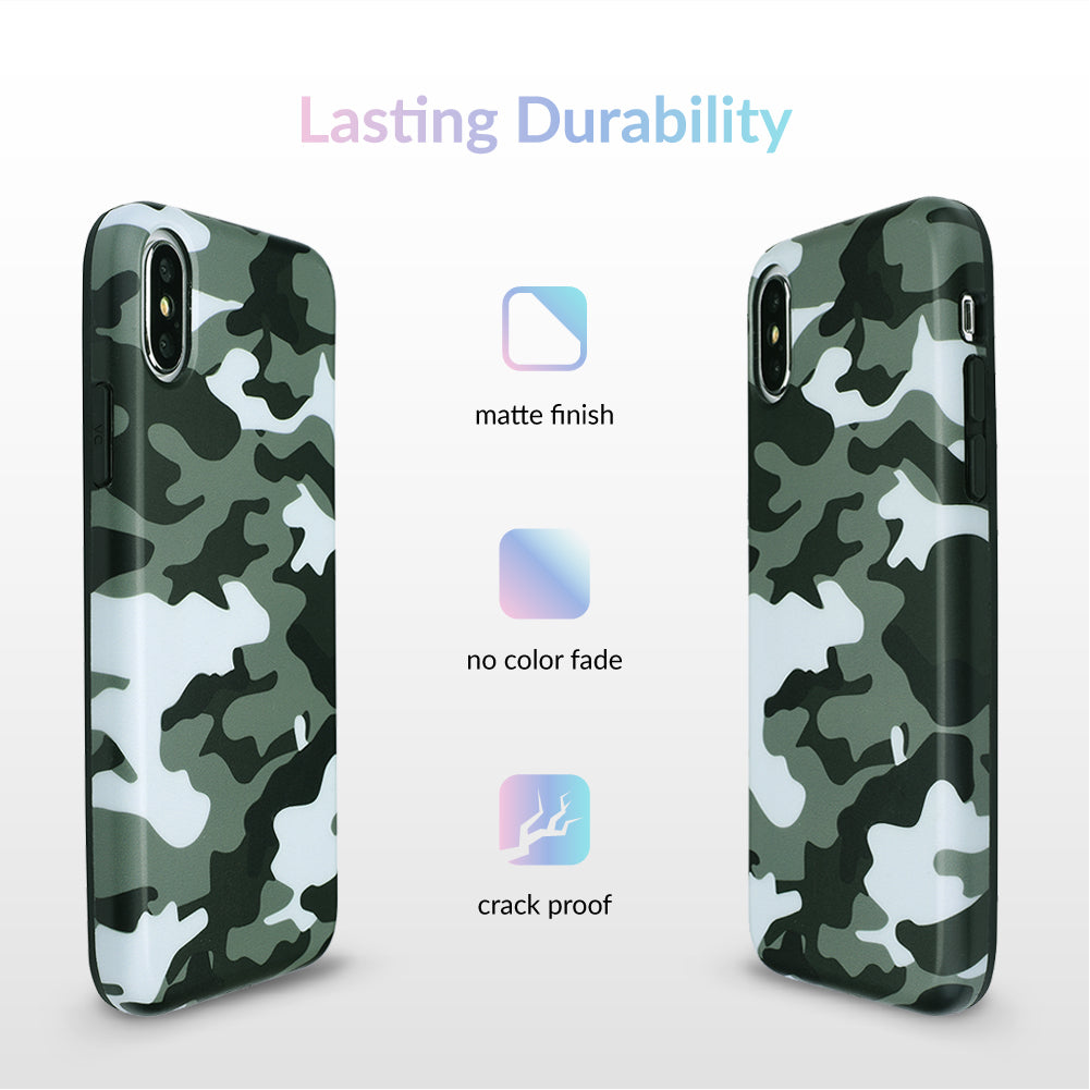 Premium Green Camo iPhone Case - Durable & Stylish Protective Cover for iPhone [Model] | Perfect for Outdoor Adventures, Hunting & Military Enthusiasts