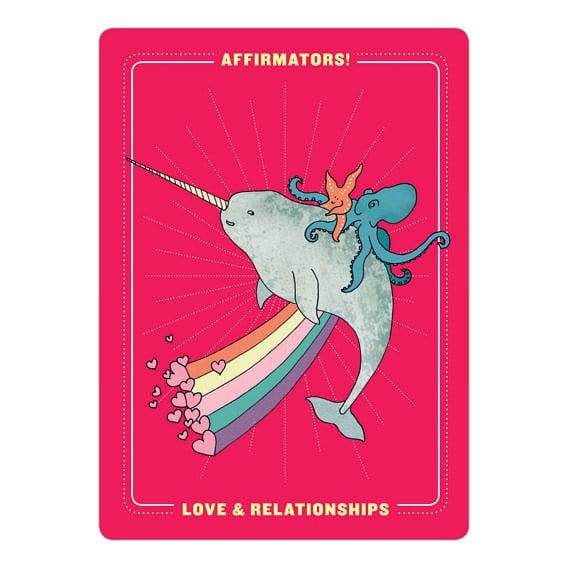Affirmators! Love & Relationships Deck - 50 Uplifting Affirmation Cards for Couples, Self-Love & Relationship Growth - Perfect for Date Nights, Therapy Sessions & Romantic Gifts