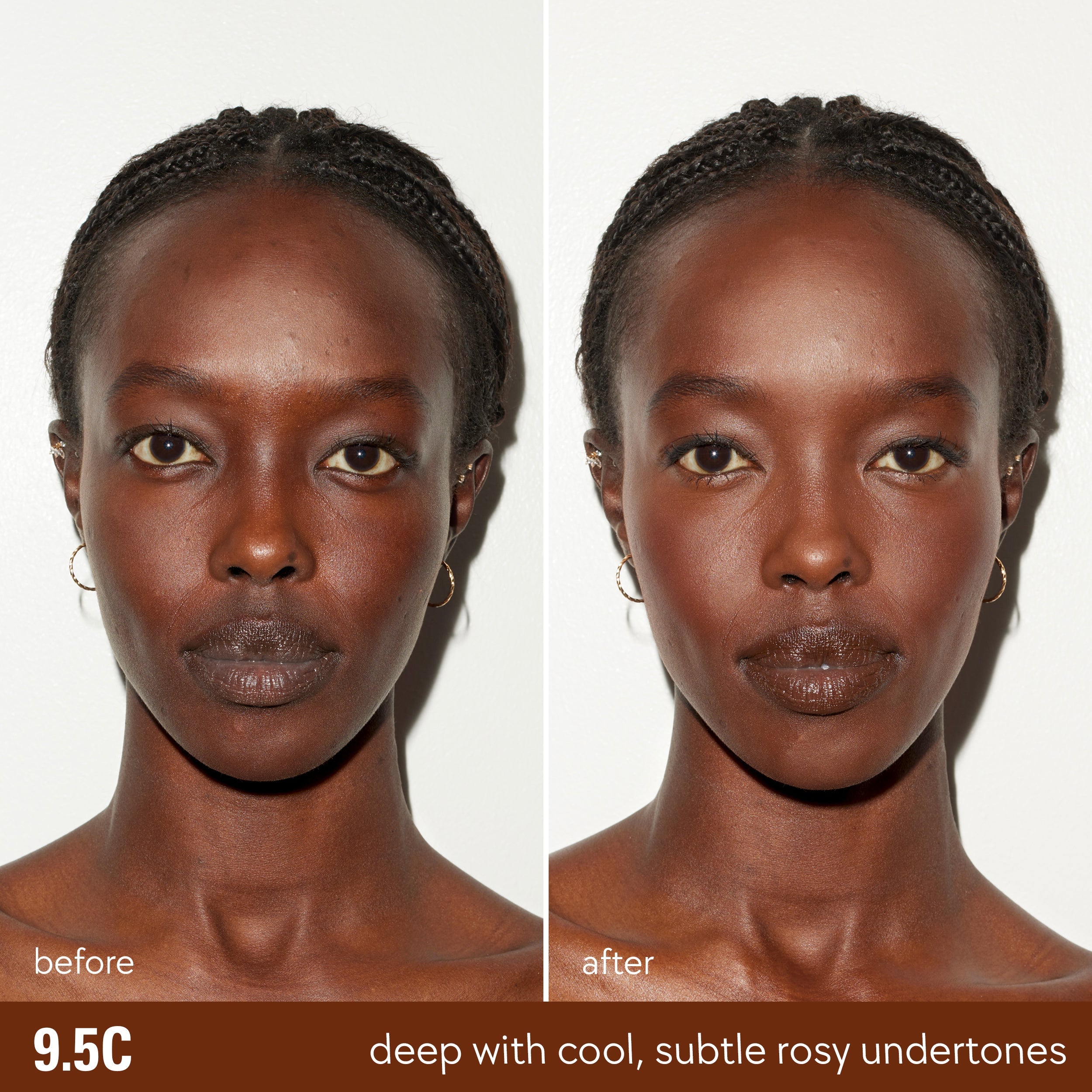 Long-lasting Power Plush Concealer - Full Coverage & Hydrating for Flawless Skin | Perfect for Daily Makeup & Special Occasions