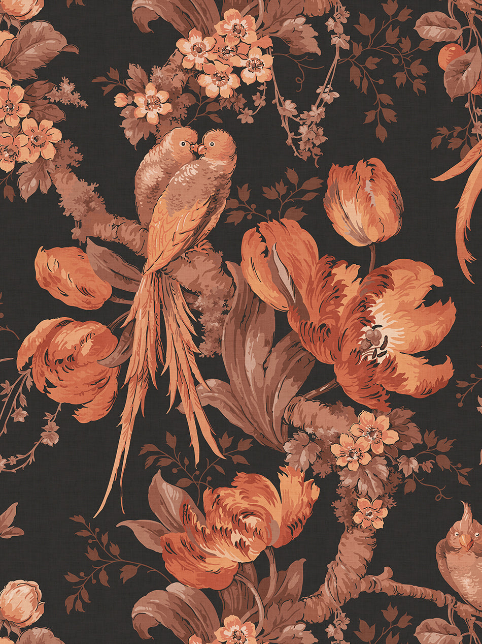 Lovebirds Wallpaper Sample - Peel and Stick Removable Wallpaper - Self-Adhesive Decorative Wallpaper for Bedroom, Nursery, Living Room - Perfect for Home Decor and DIY Projects