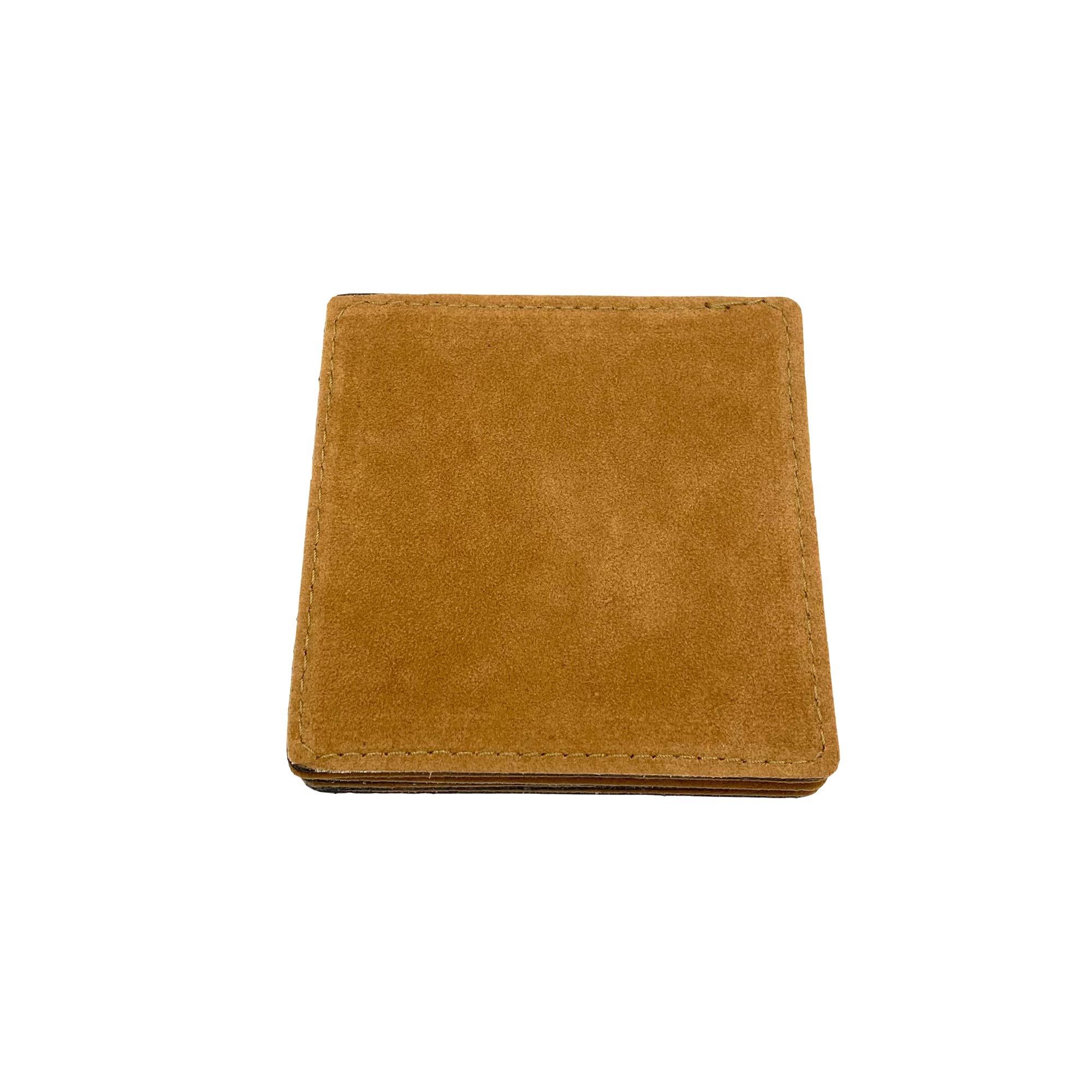Premium Genuine Leather Placemats & Coasters Set - 6-Pack Crocodile Embossed Table Mats (17