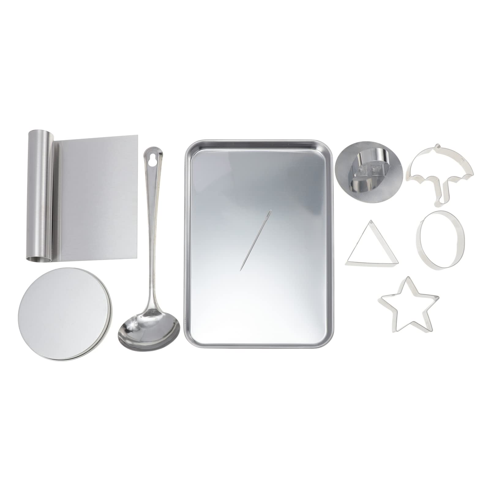 Korean Sugar Candy Kit - Squid Game Stencils for Baking & Fondant Molds | DIY Pastry Decorating Tools