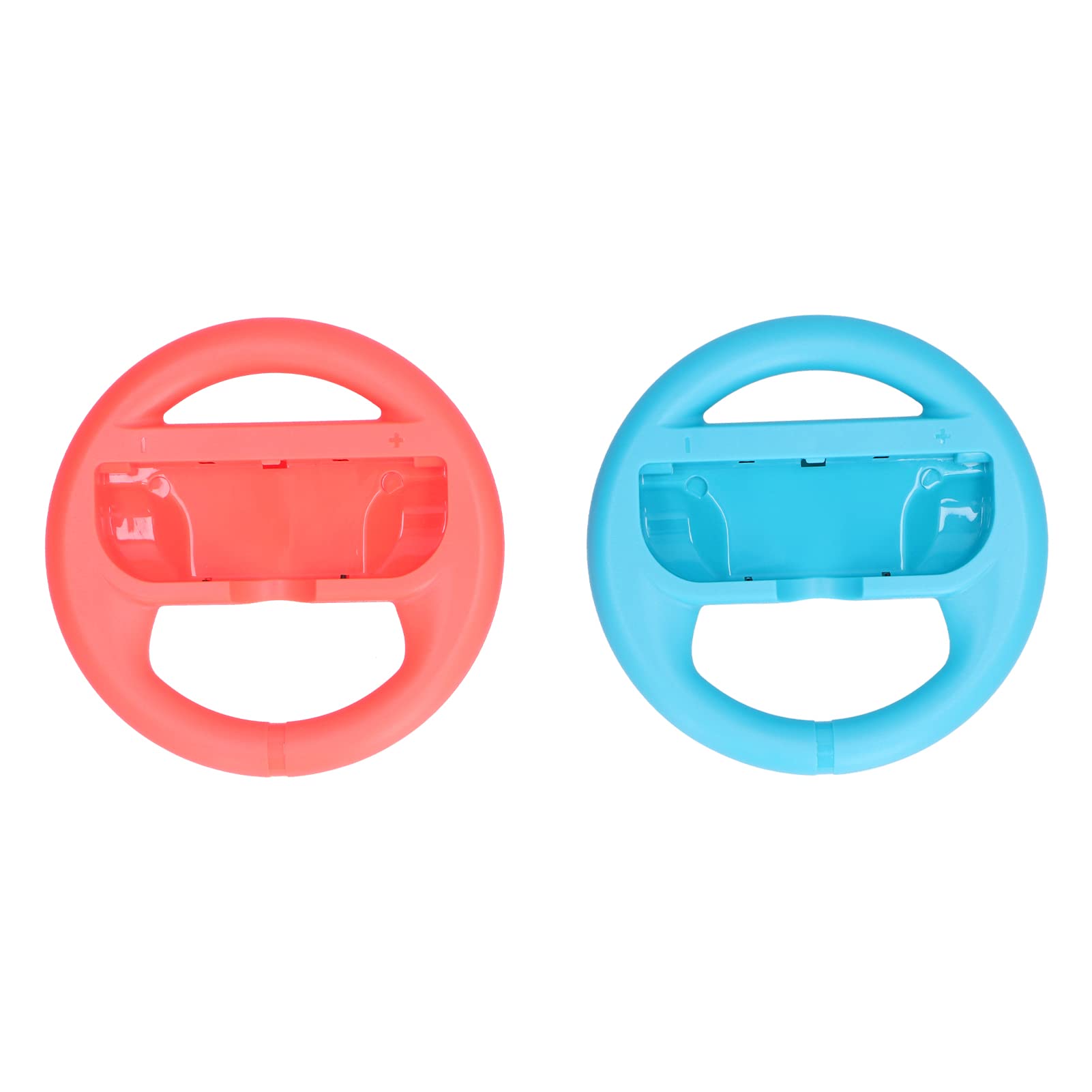 Best Racing Wheel Controller for Nintendo Switch - Red & Blue Game Steering Wheel Handle for Kids & Adults - Perfect for Mario Kart & Racing Games - Ideal Gift for Gamers