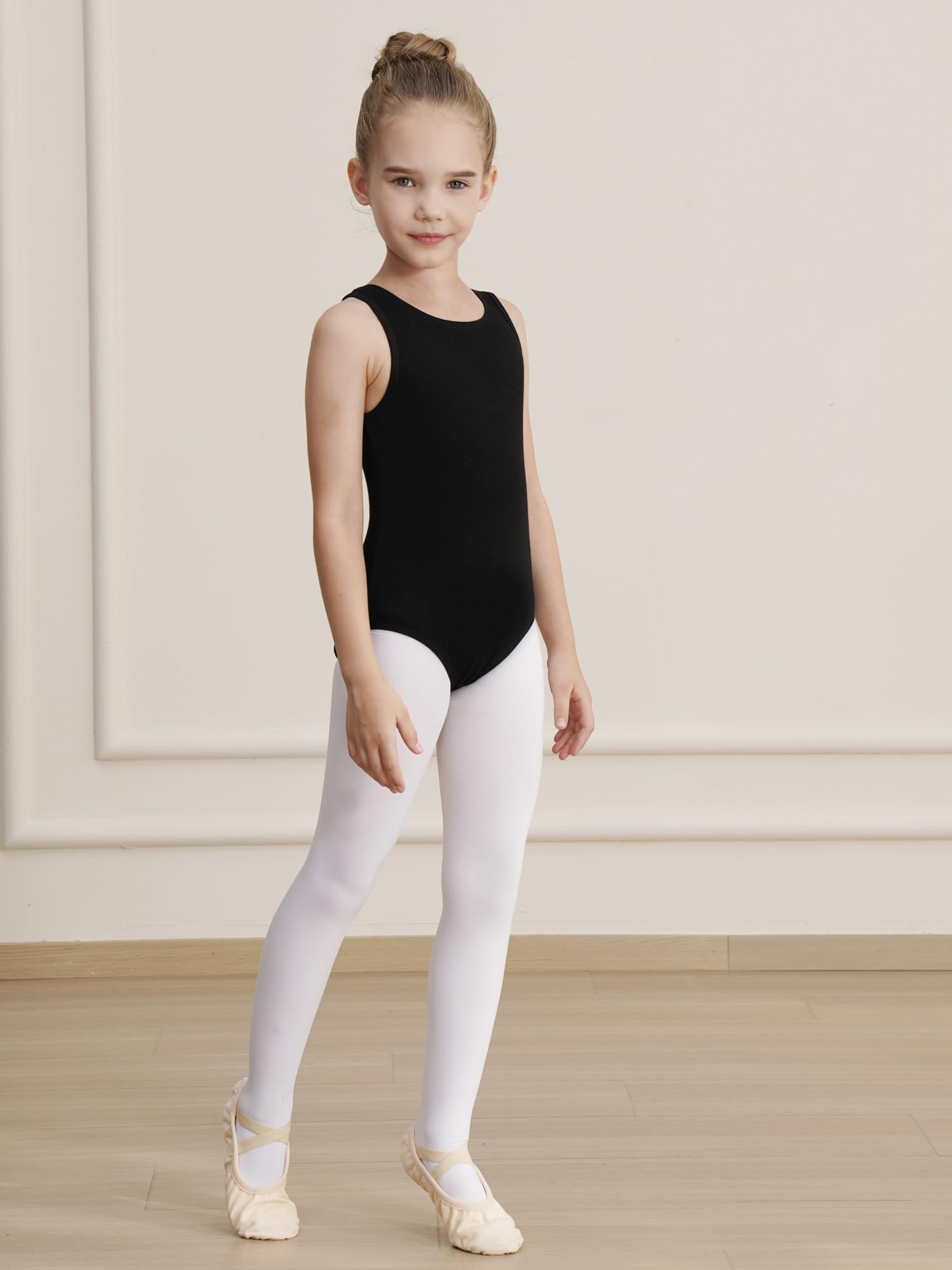 Girls Gymnastics Leotards - Sleeveless Ballet Dance Leotard for Toddlers & Kids | Perfect for Gymnastics, Ballet, Dance Practice & Performances