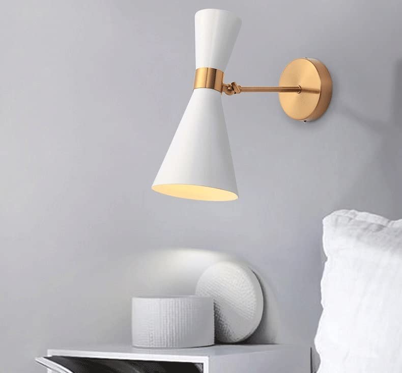 Modern LED Wall Sconce Set of 2 - Battery Operated with Remote Control, Black Indoor Wall Lights for Bedroom, Living Room, Hallway - Perfect for Wall Decor, Reading & Ambient Lighting