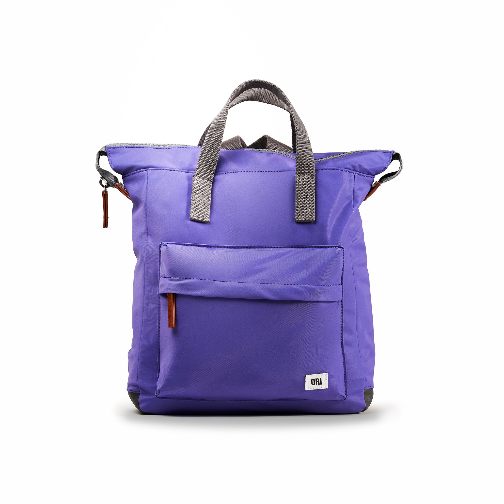 Bantry B Peri Purple Recycled Nylon Backpack - Eco-Friendly Waterproof Travel Bag for Hiking, Camping & Daily Commute