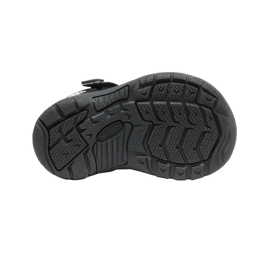 Newport H2 Kids Sandals for Toddlers - Raya Black | Comfortable & Durable Beach Shoes for Boys & Girls | Perfect for Summer, Pool, and Outdoor Play