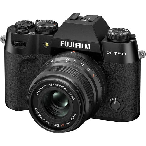 FUJIFILM X-T50 Mirrorless Digital Camera with 26.1MP APS-C Sensor, 4K Video, Wi-Fi - Perfect for Travel, Vlogging & Photography Enthusiasts