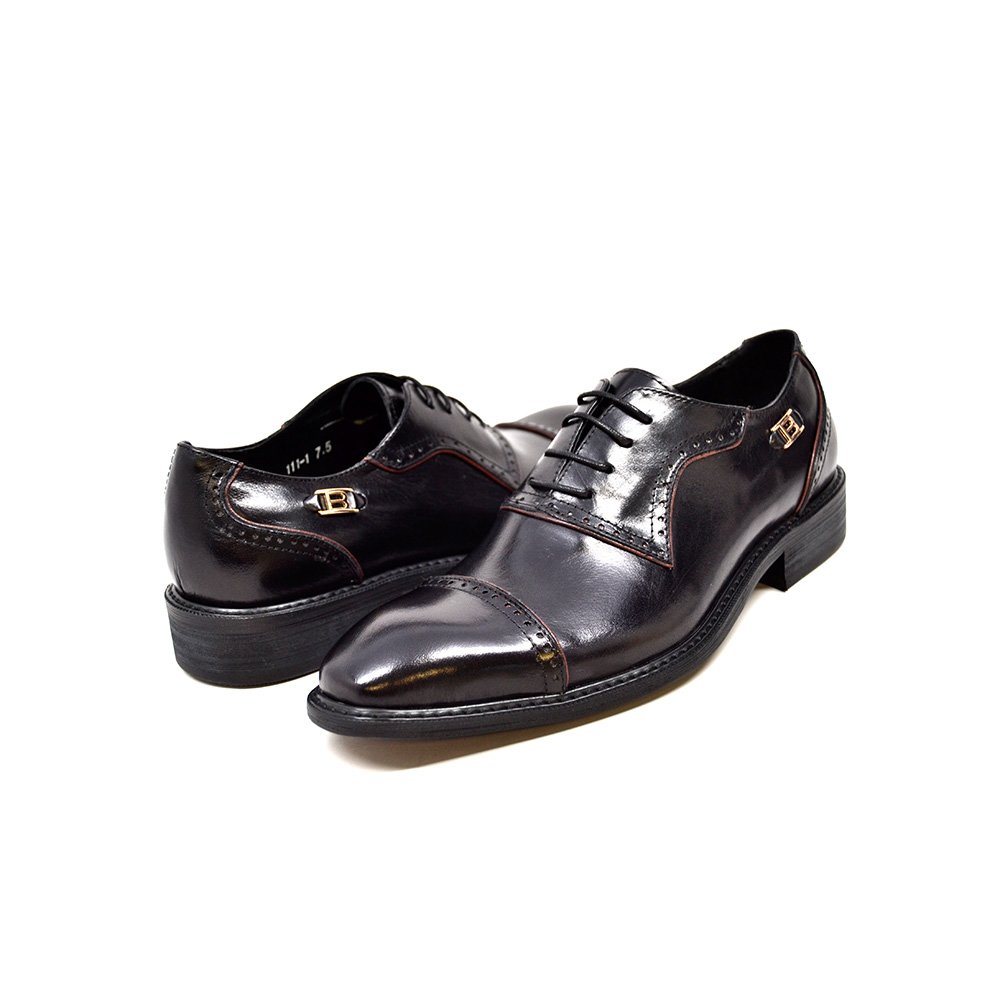 Premium British Collection Executive Men's Dress Shoes - Formal Business & Wedding Oxfords for Professional Style